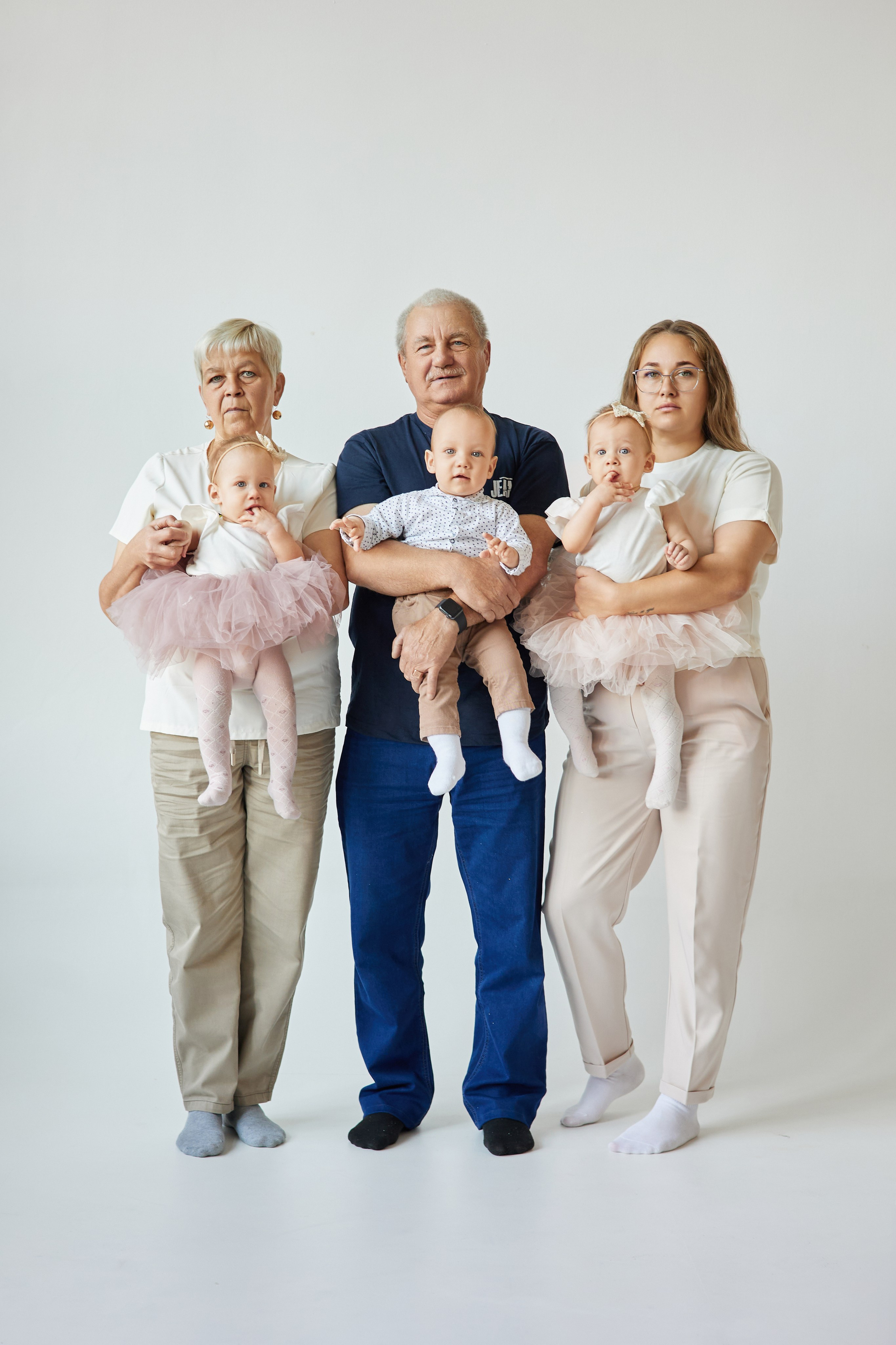 Тройняшки. Фотограф женского портрета, беременности и материнства Харькова Елена