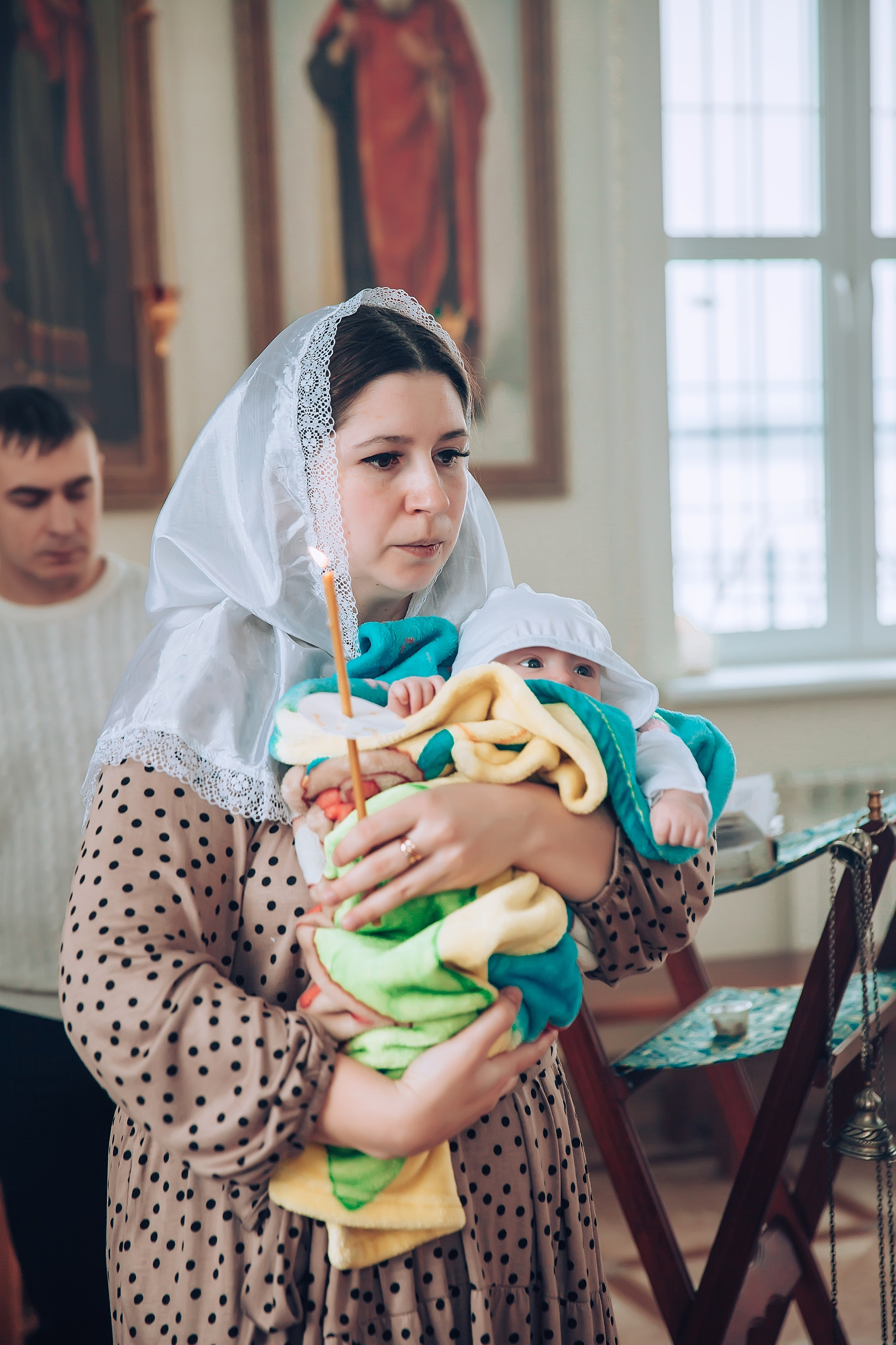 Крещение Анастасии. Школьный и детский фотограф Старожилово