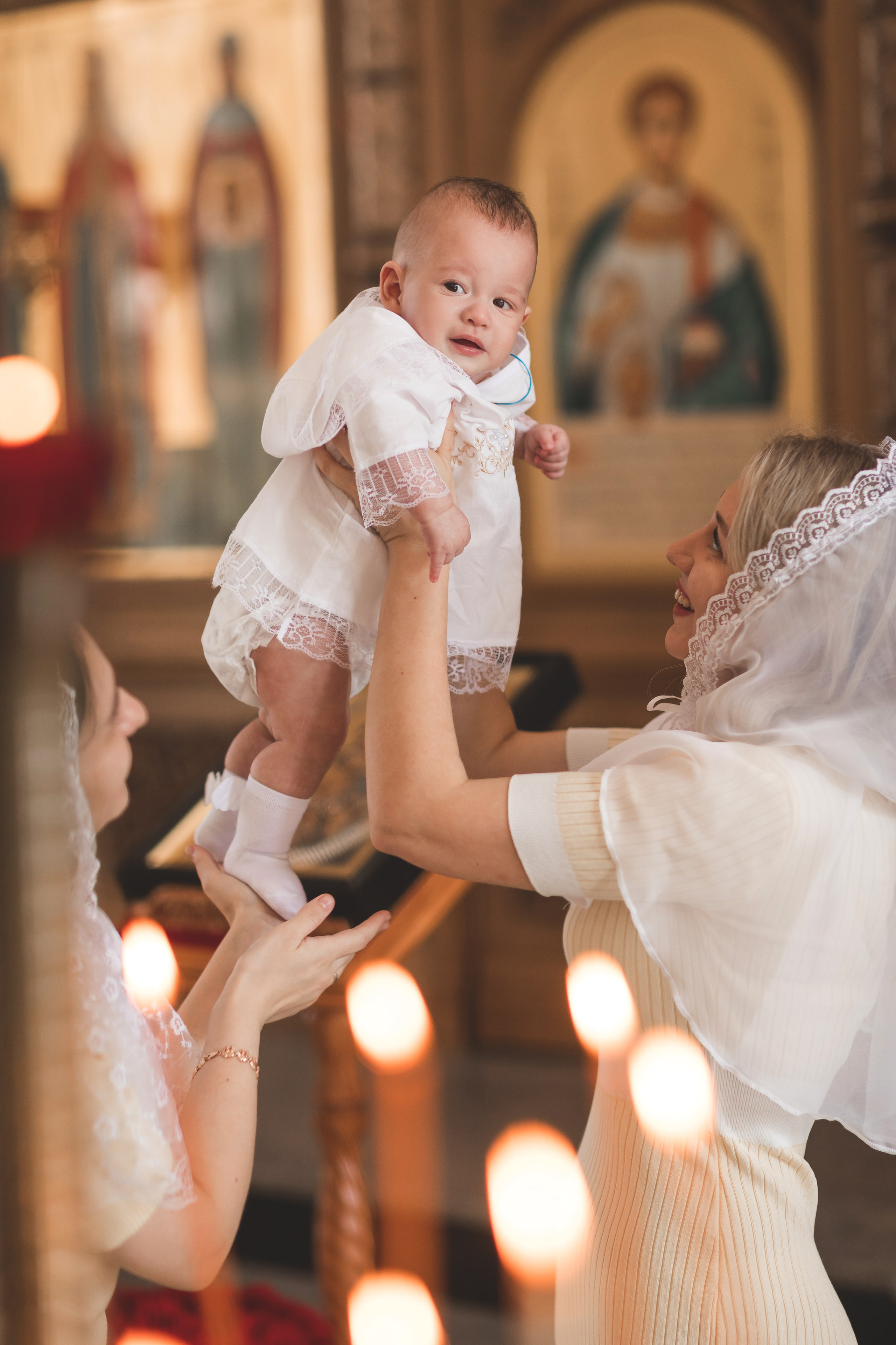 Крещение. Семейный и детский фотограф Краснодар Валерия Власенко