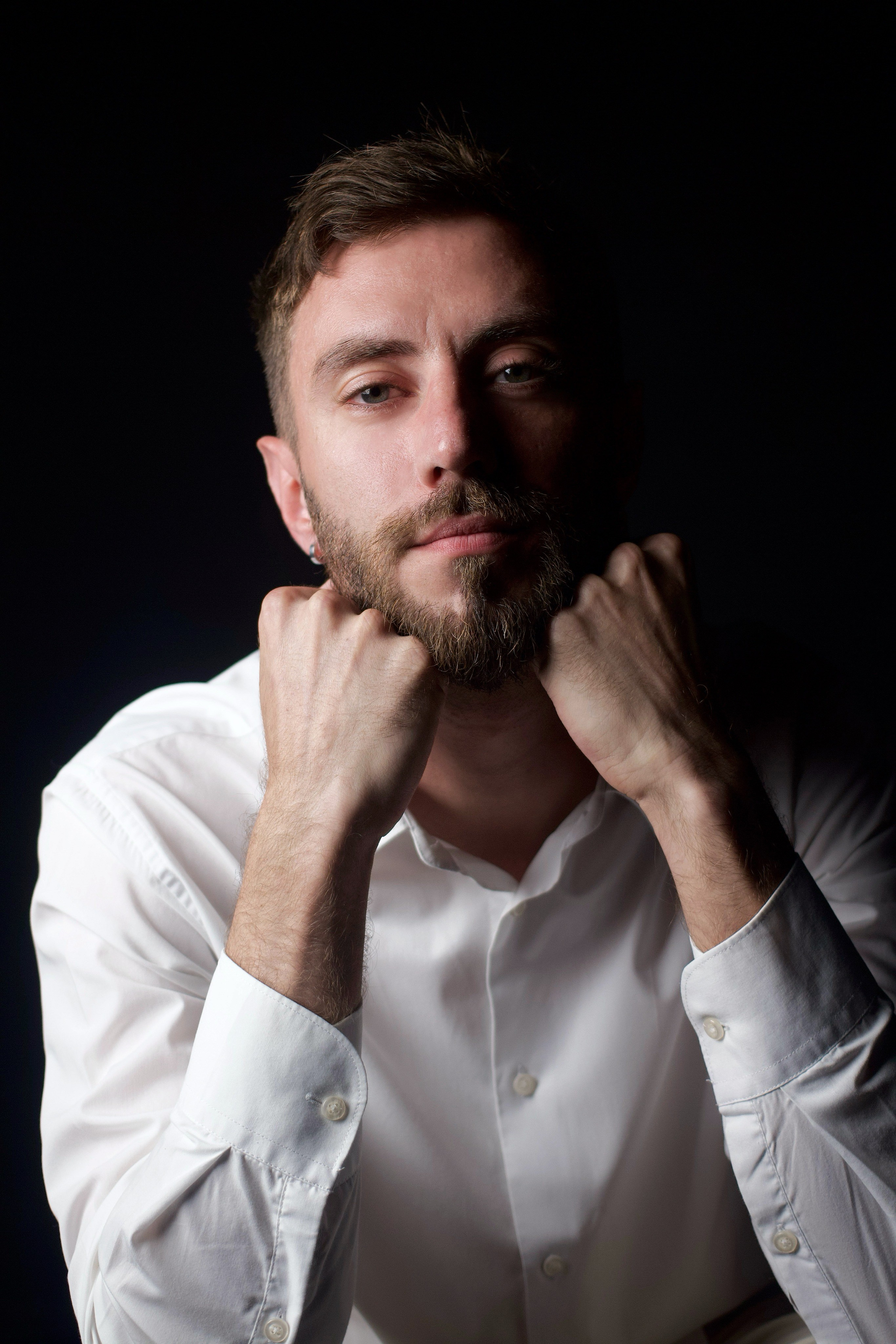 Иван, студия VOGUE. Photography Eva