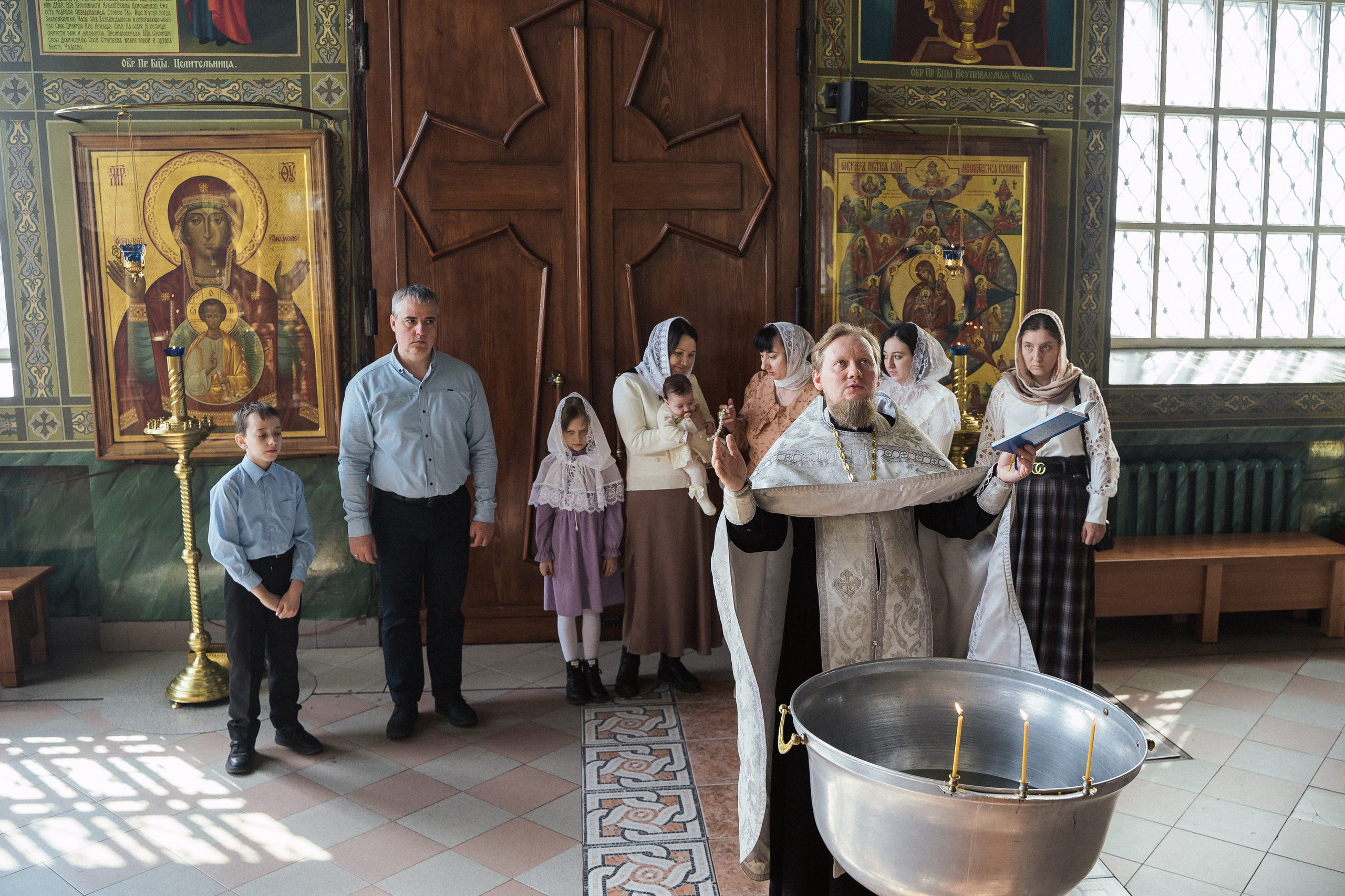 Крещение Анны. Главная