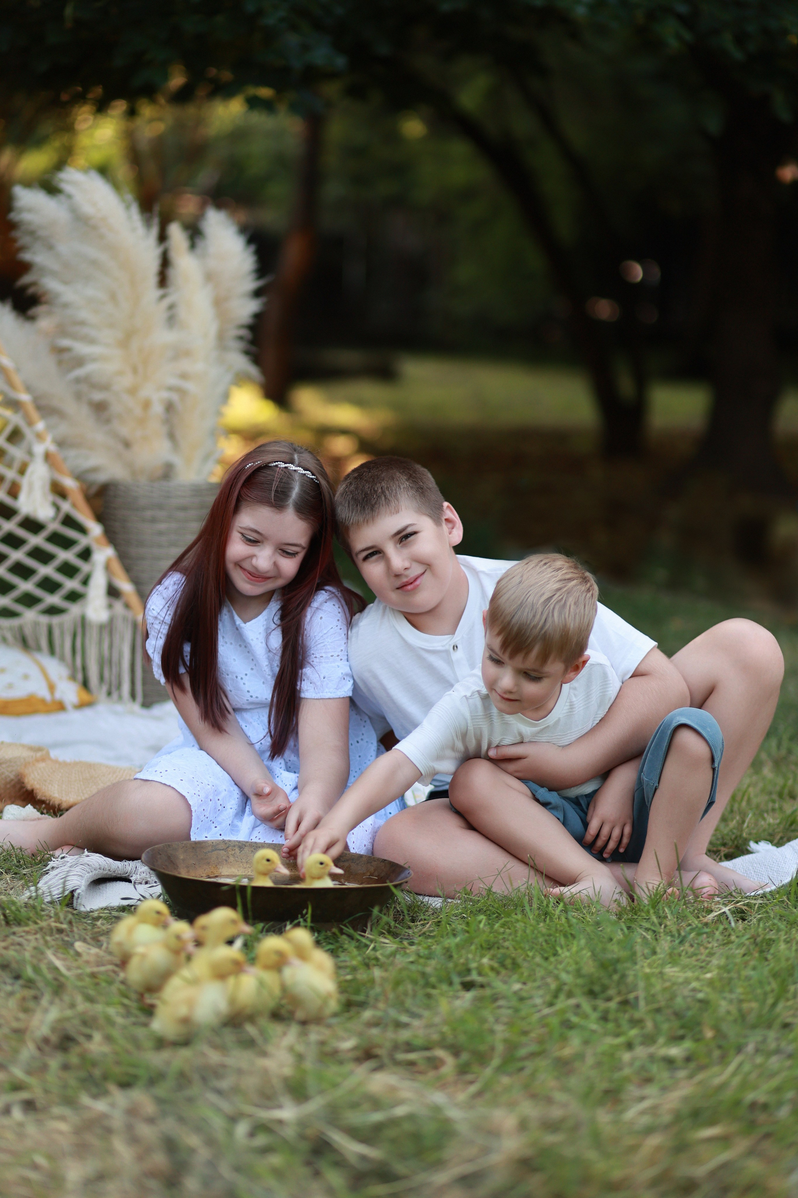 Бохо в Чистяковской Роще. Детский семейный фотограф Краснодар