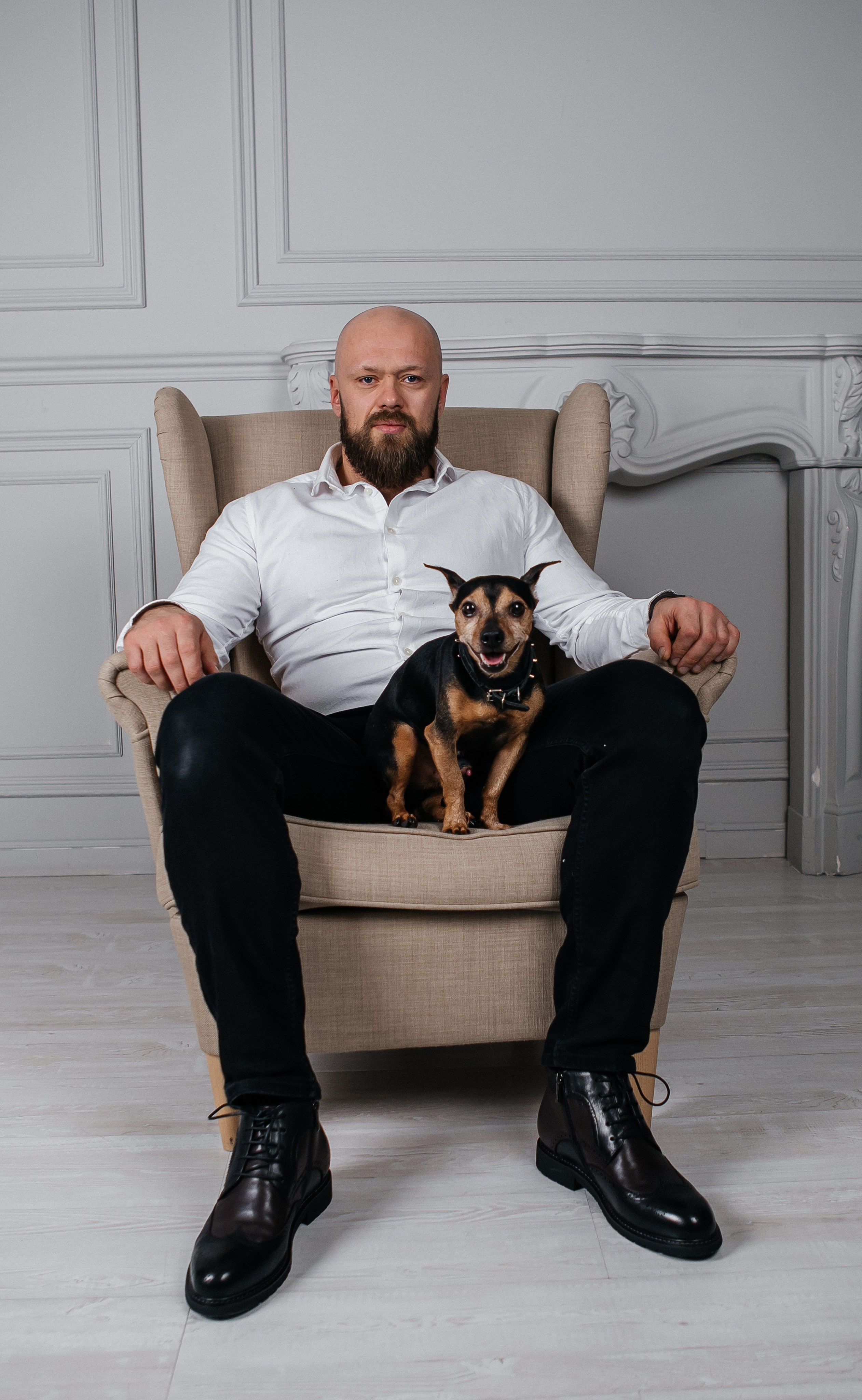 Паша с Чарли. Свадебный фотограф в Москве