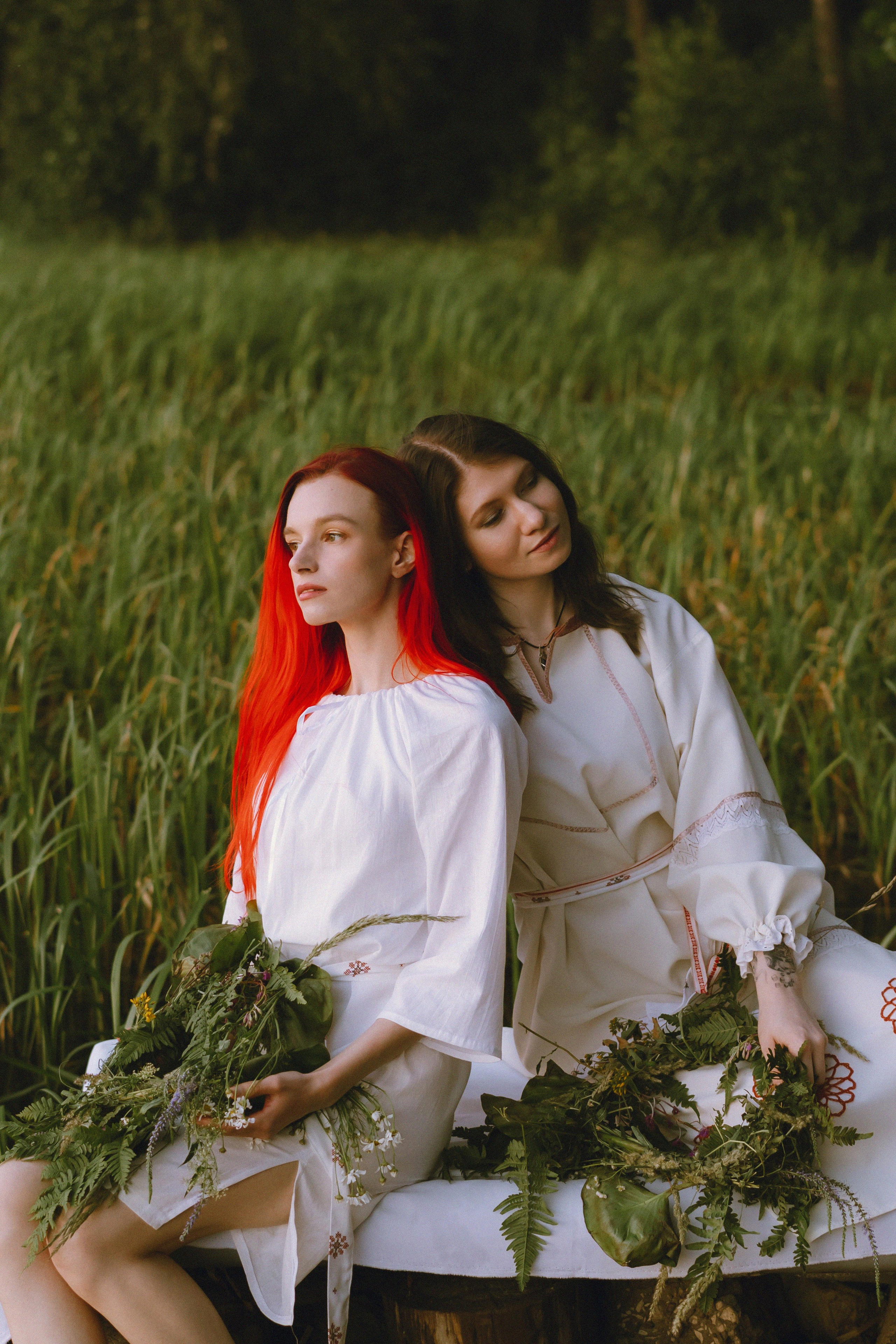 Девушки праздновали Купалу. Фотограф Надежда Погребняк | Рязань | Москва