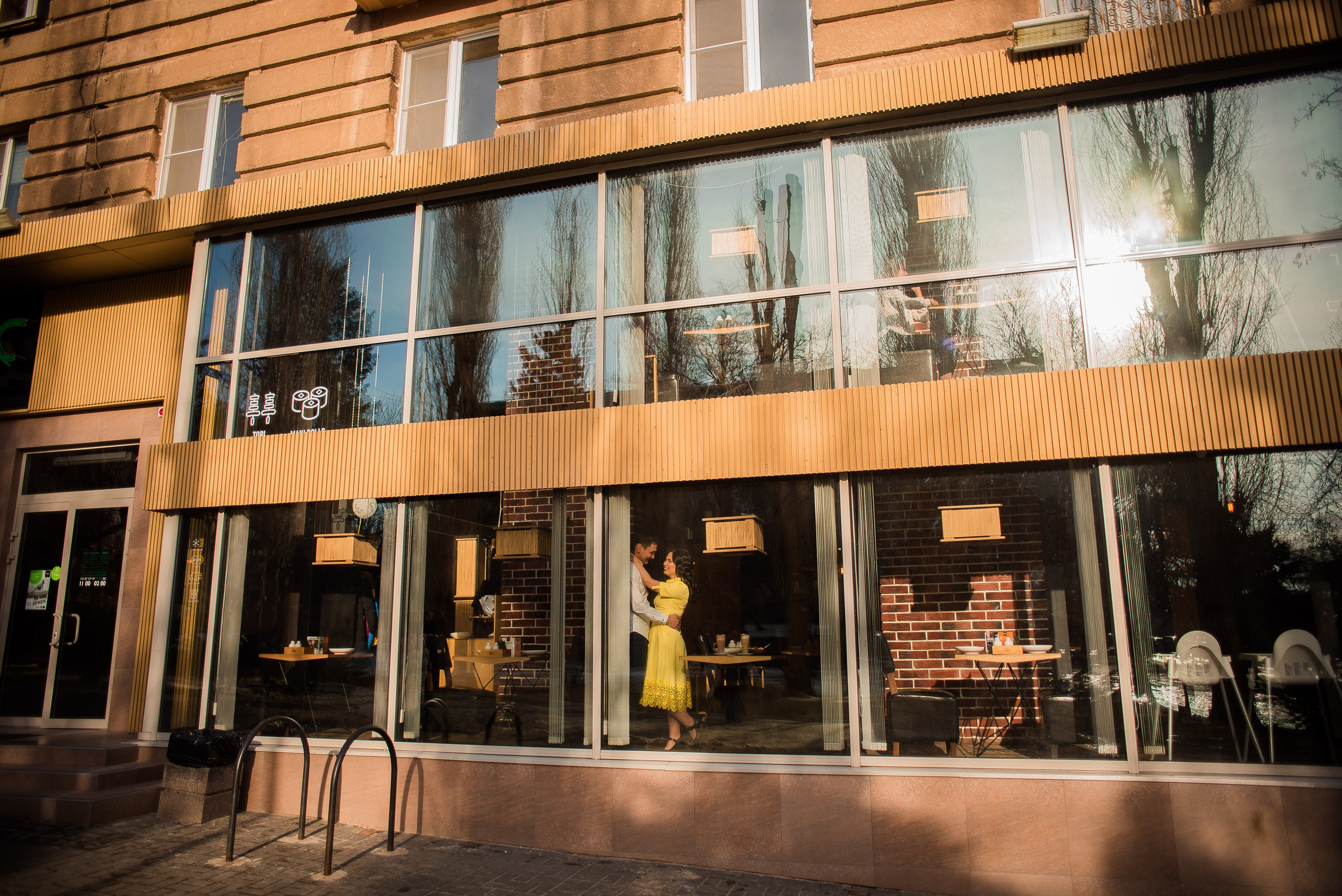 Зима+кафе. Свадебный и семейный фотограф Яна Стражева. Волгоград, Москва