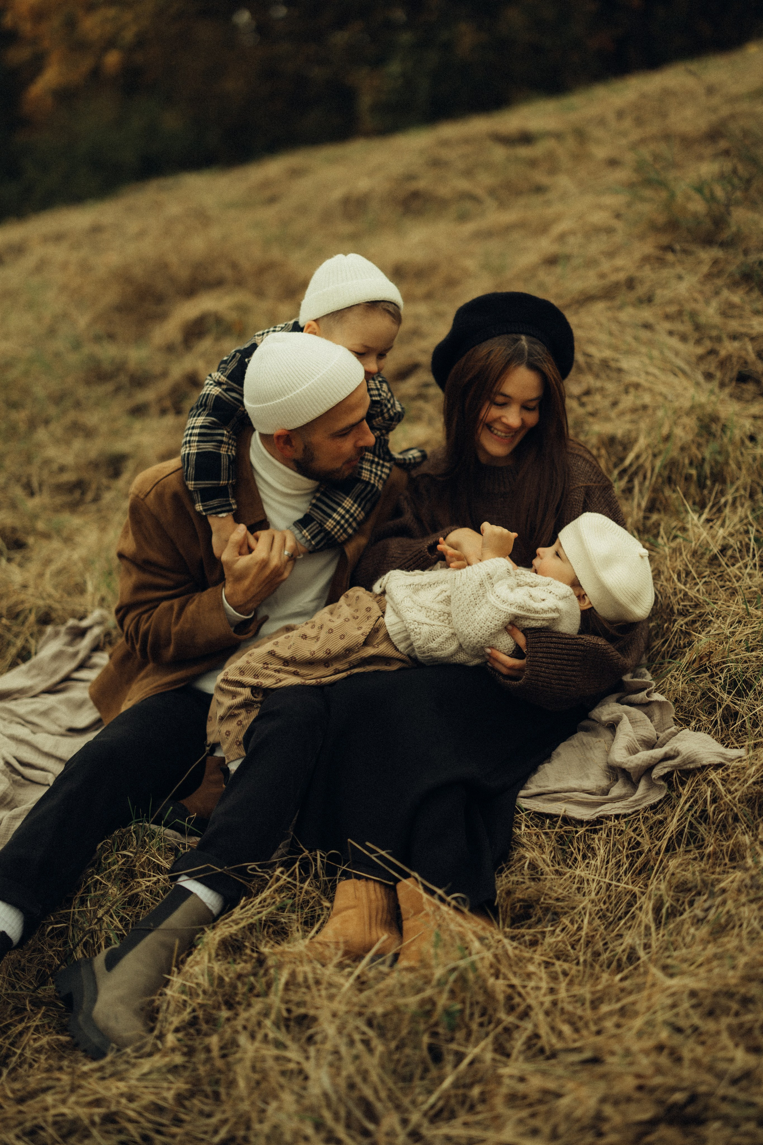 Света, Дима, Сара, Лев. Семейный фотограф Оля Гладченко