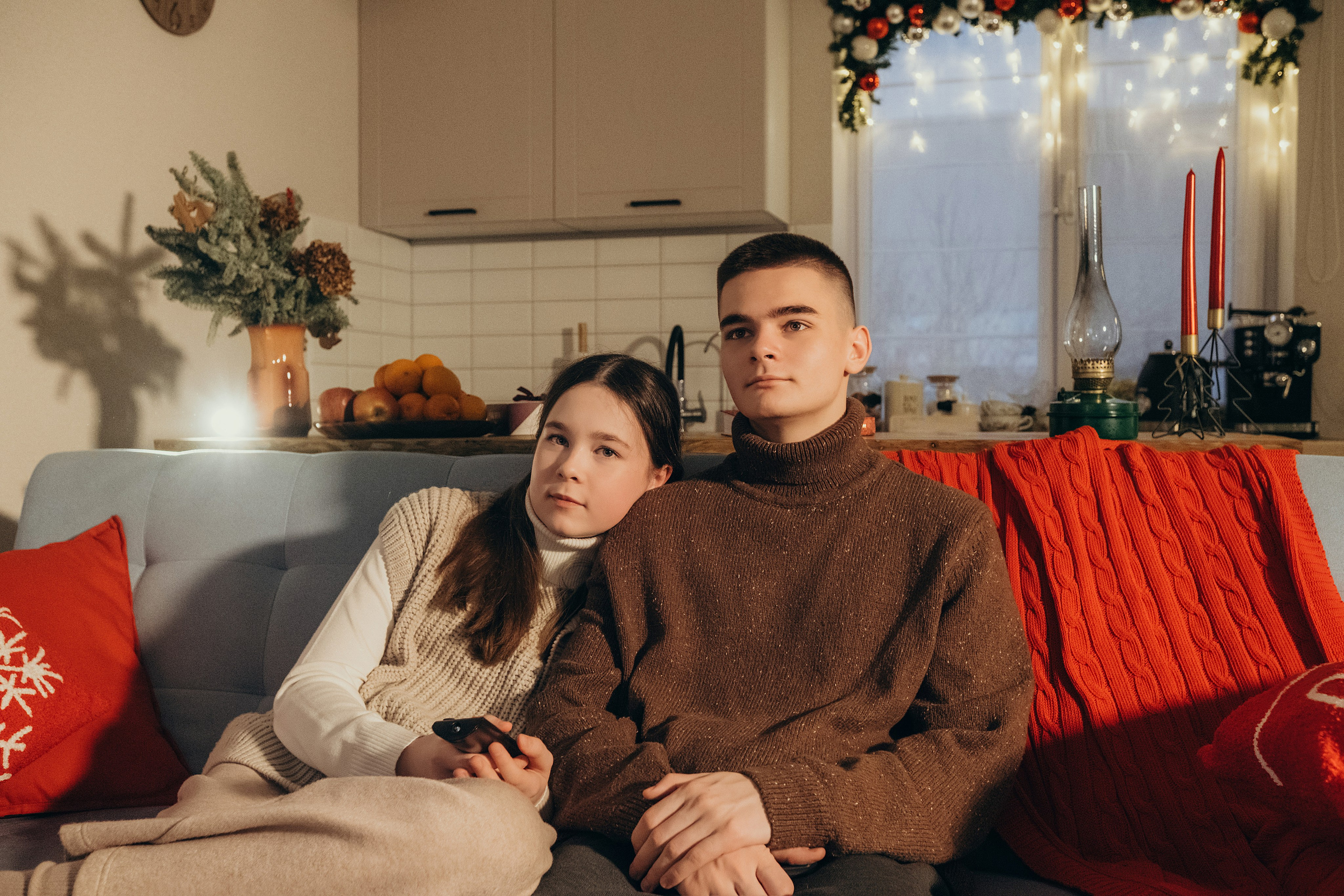 Новогодний уют на даче. Фотограф Евгения Войко Тюмень