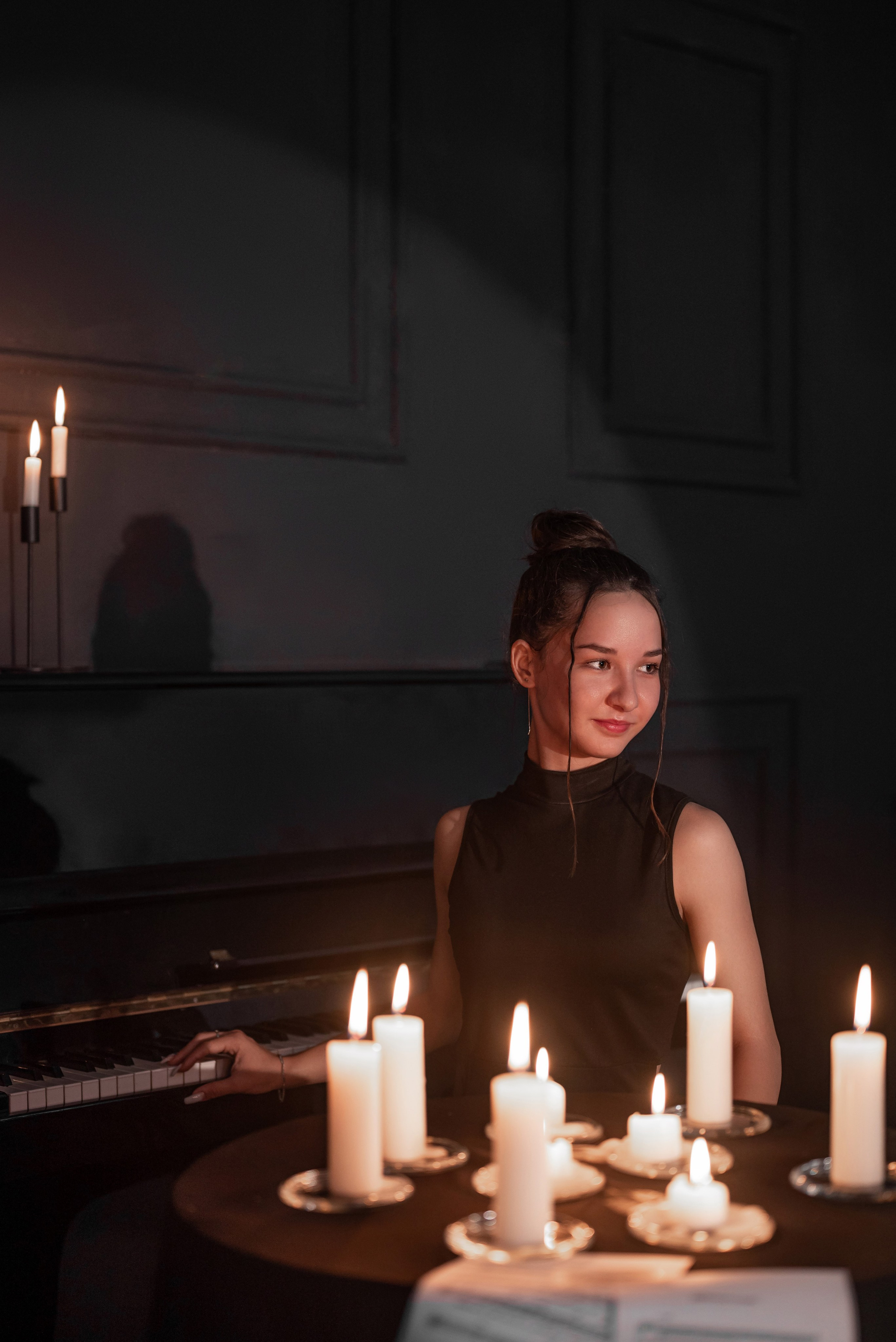 Фотопроект *Свечи и пианино*. Фотограф в городе Салават