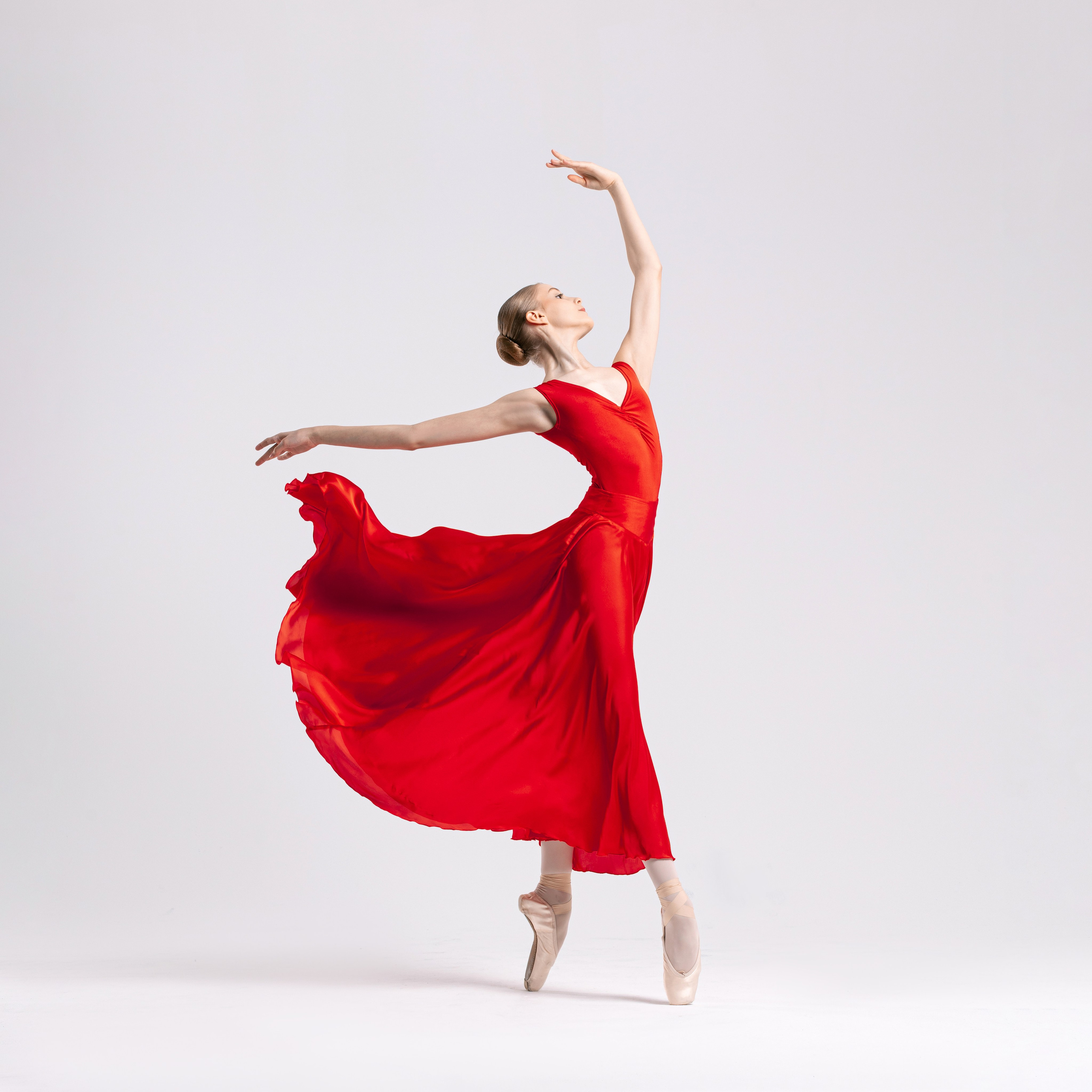 Балетная съёмка на белой циклораме и фонах. Балетный фотограф Алина Ханько — Душа Балета