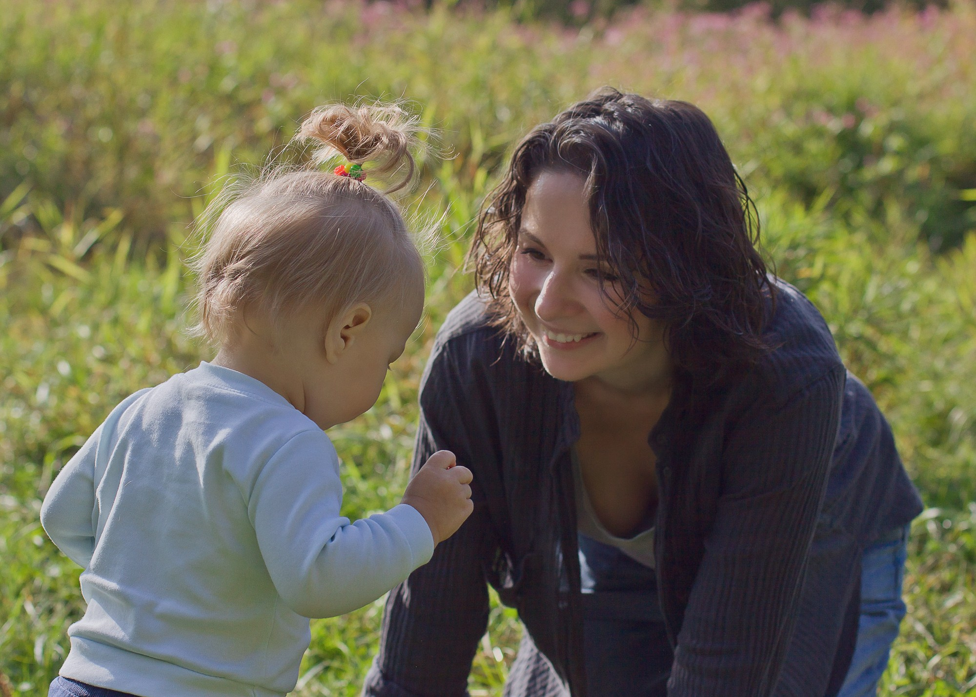 Настя с дочкой. Необычные портретные фотосессии под ключ в Москве