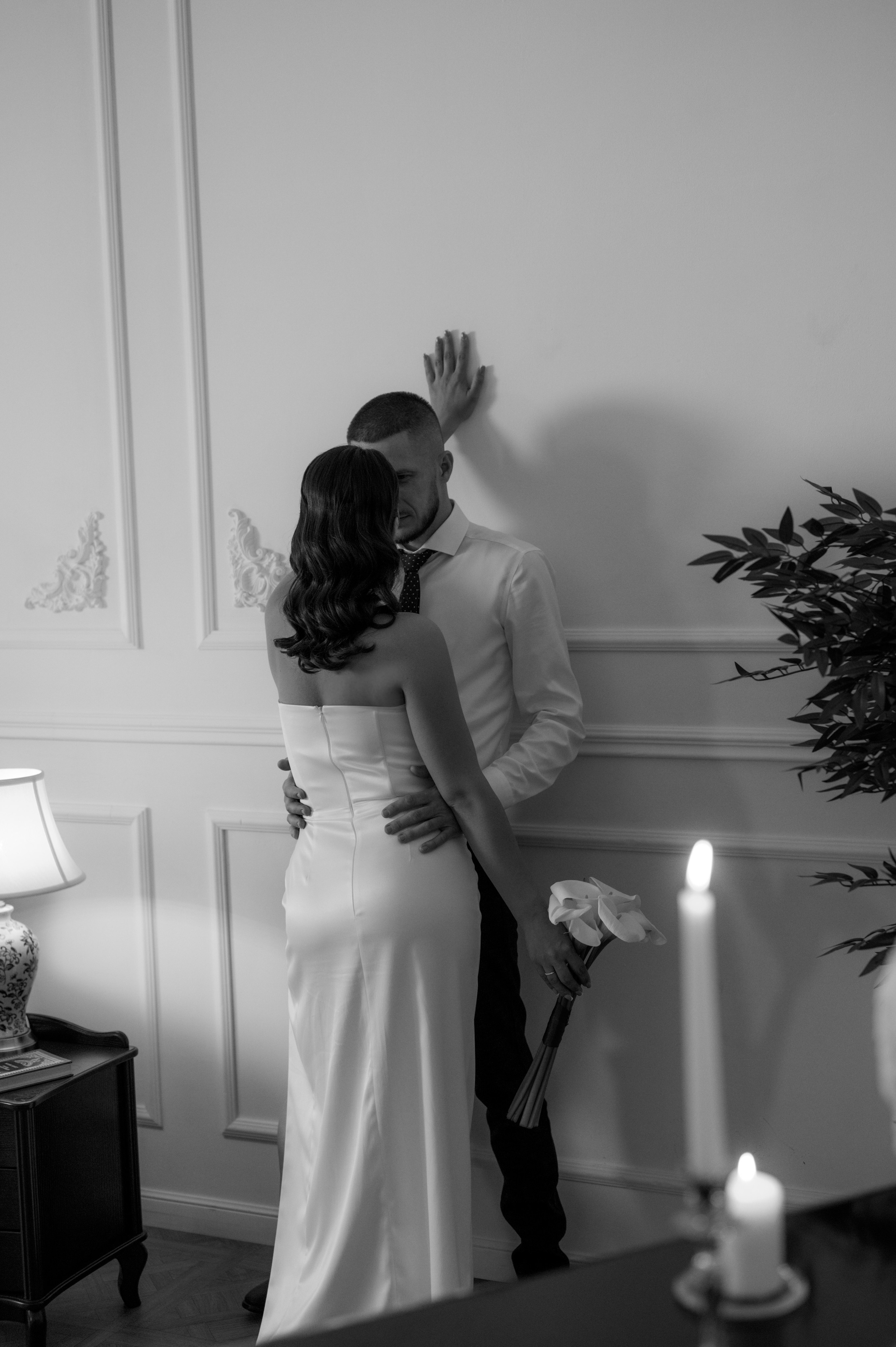 Свадебная фотосессия в студии. Свадебный и семейный фотограф в Краснодаре Алина Мельник