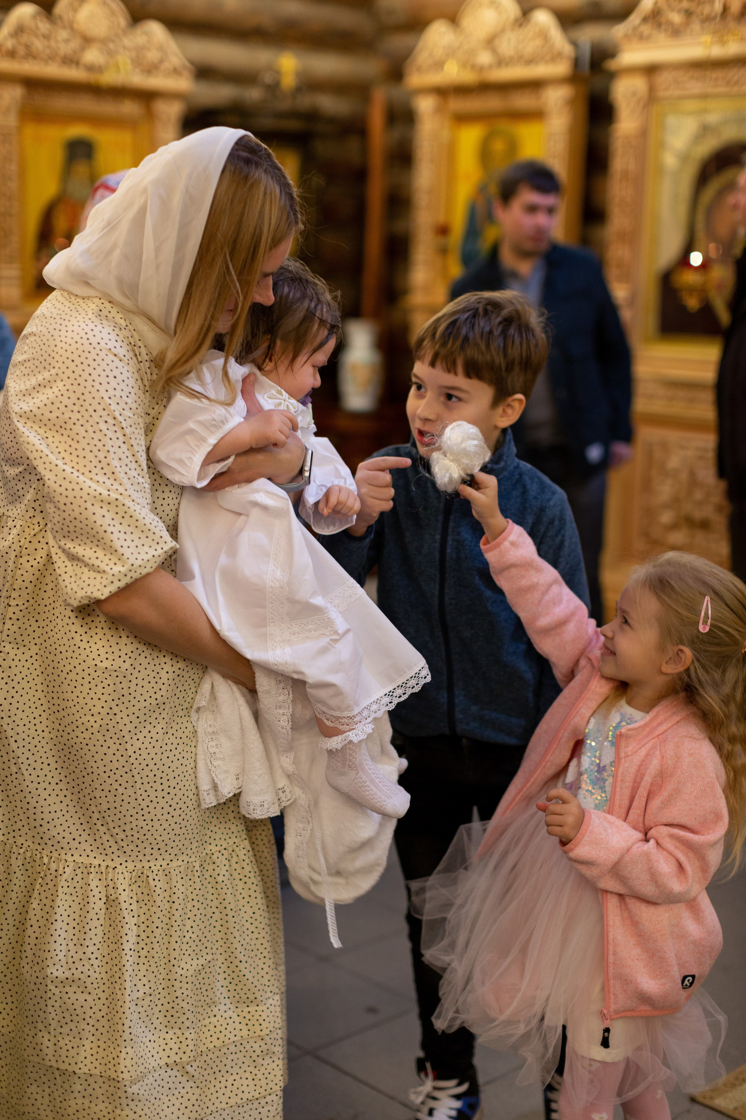 Крестины Анюты (18 сентября 2021 года). Фотограф Наталья Угрюмова, г. Москва