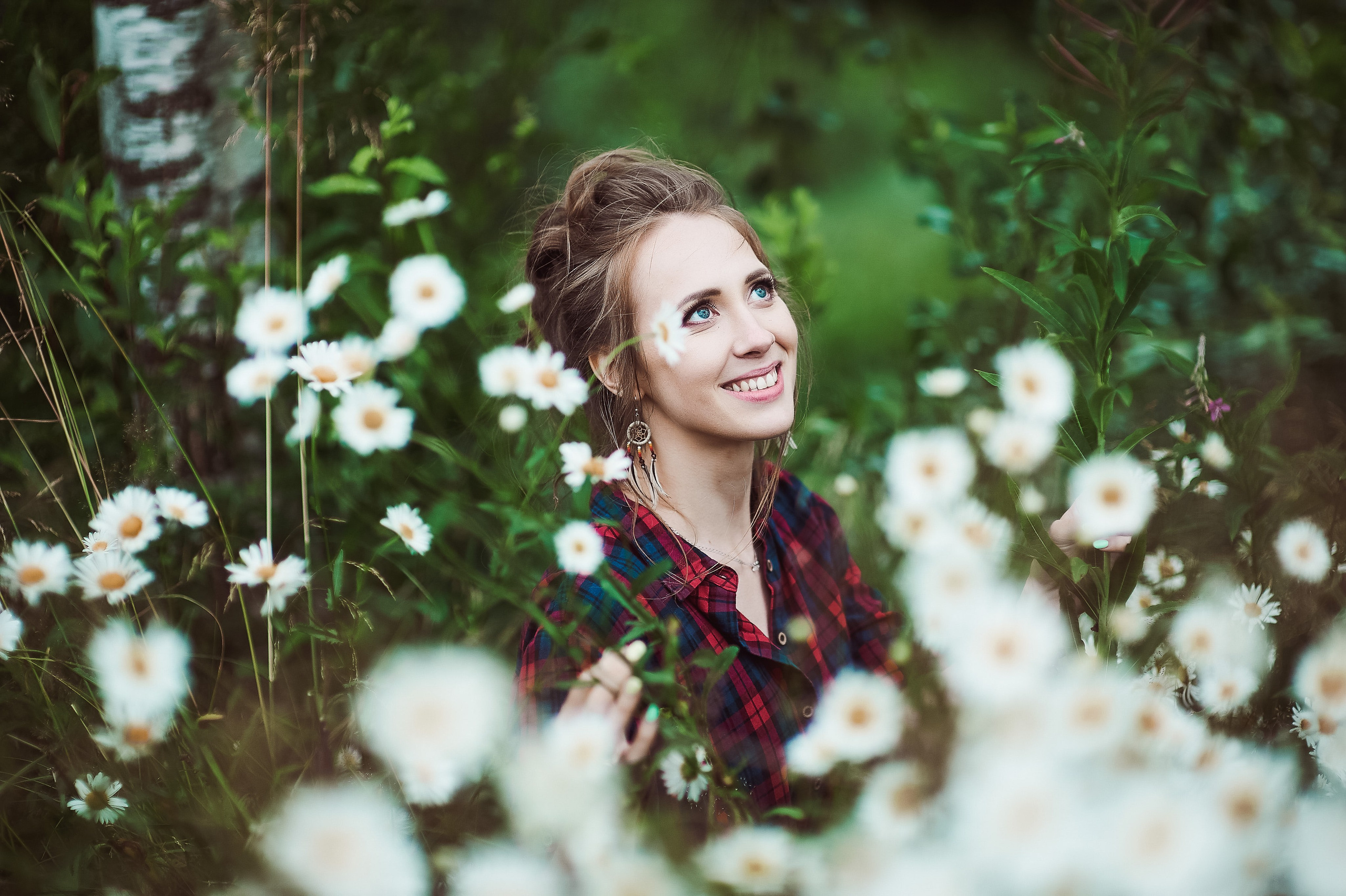 Александра и Вячеслав (фотосессия Love story на природе). Портретный, семейный и свадебный фотограф в Санкт-Петербурге и в Пушкине Ширяев Денис