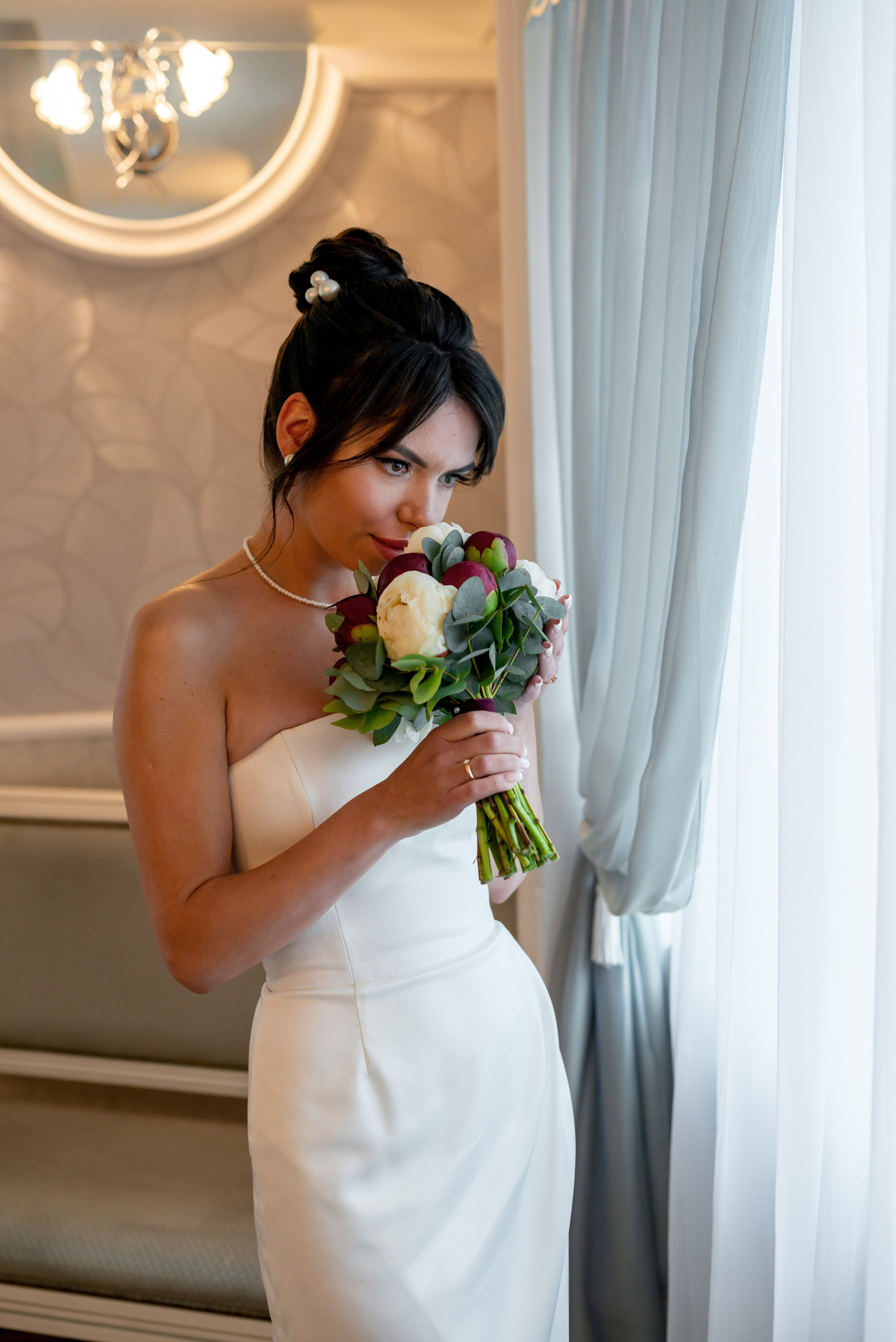 Евгений и Александра (фотосессия под дождём на Исаакиевской площади, свадебная прогулка на Финском заливе). Портретный, семейный и свадебный фотограф в Санкт-Петербурге и в Пушкине Ширяев Денис