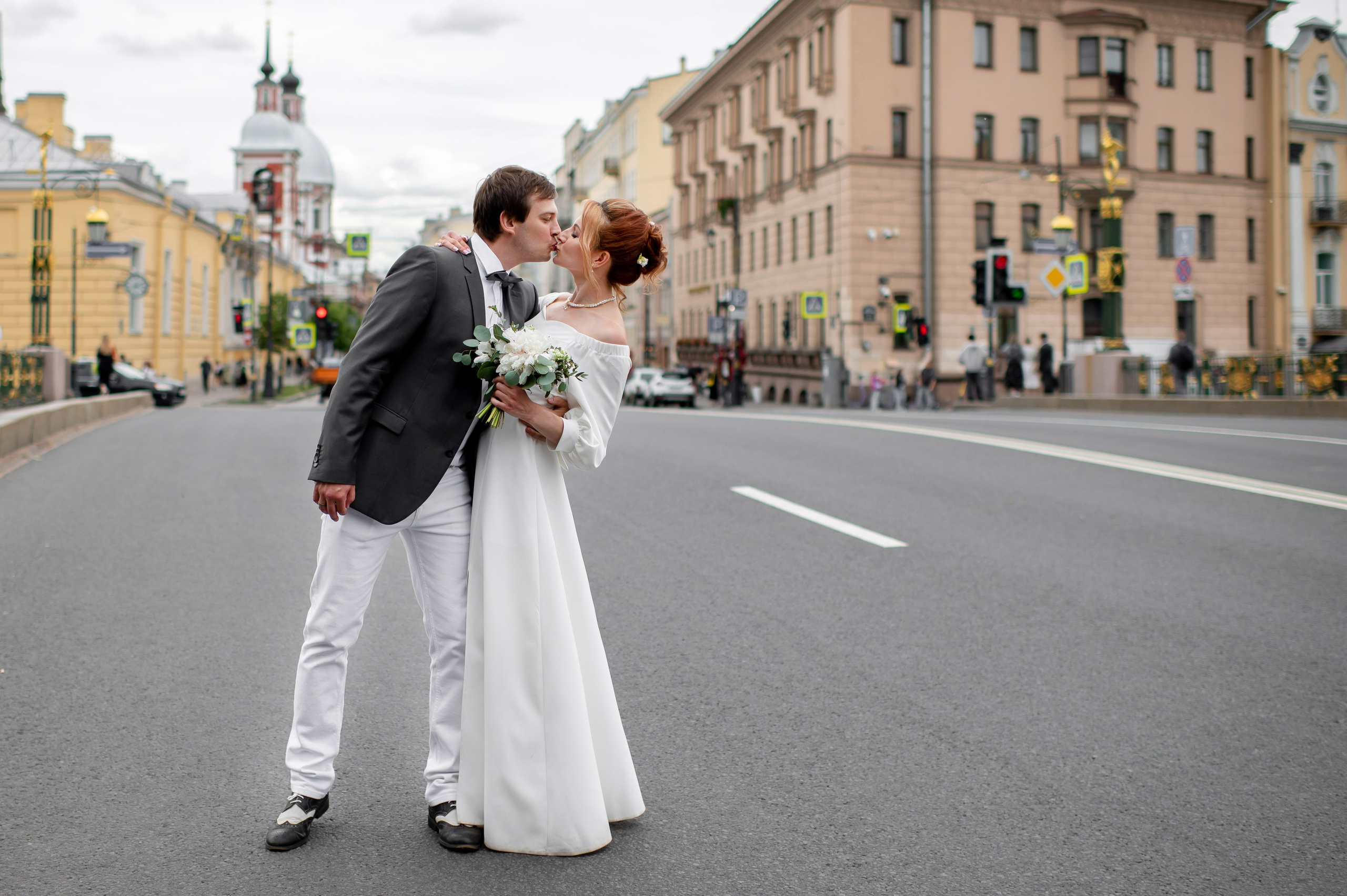 Юля и Даниил (свадебная фотосессия в Парке Победы и у Инженерного замка). Портретный, семейный и свадебный фотограф в Санкт-Петербурге и в Пушкине Ширяев Денис