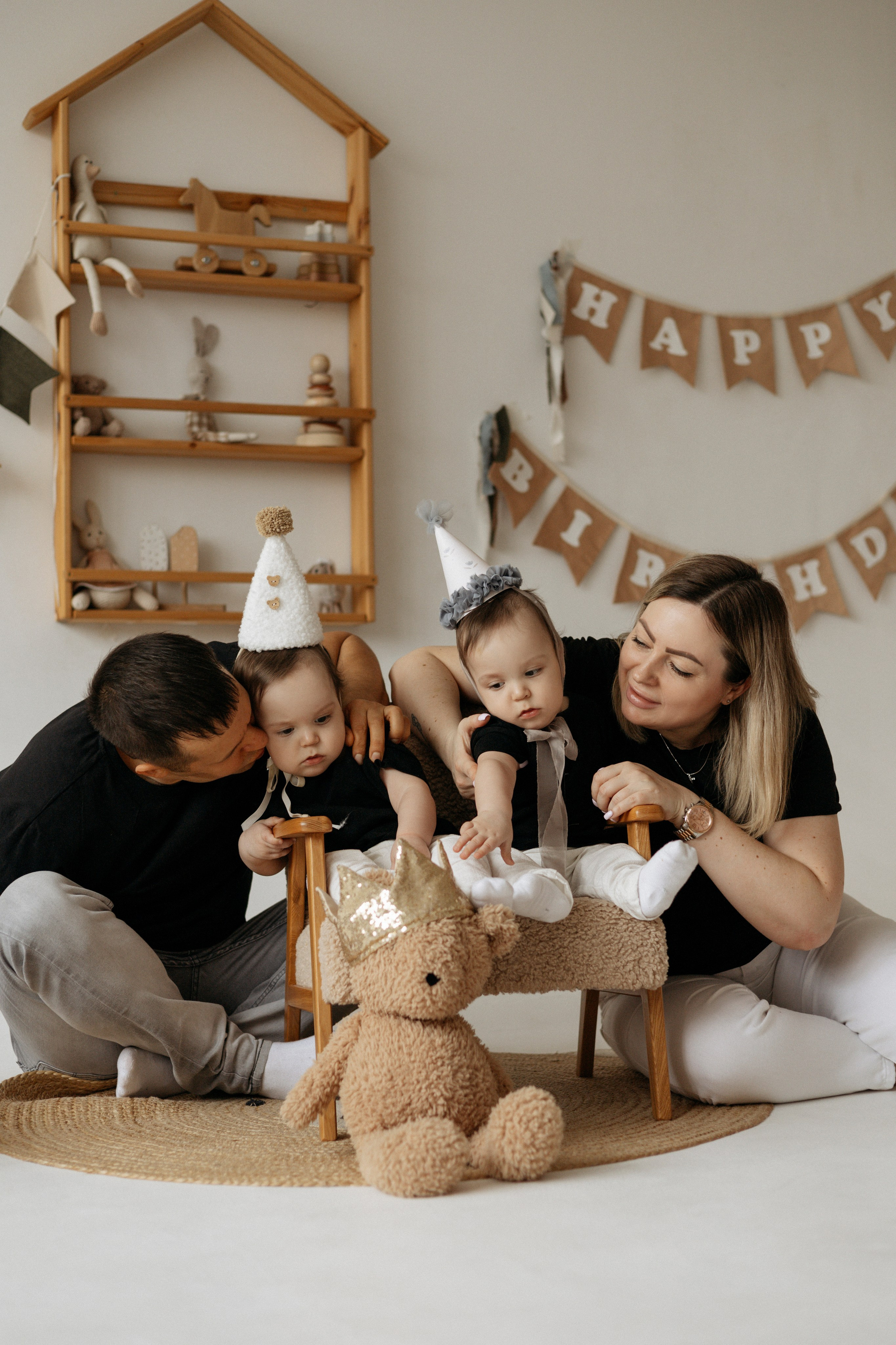 Близнецы годик. Самый теплый фотограф в Краснодаре Рябоконь Ксения