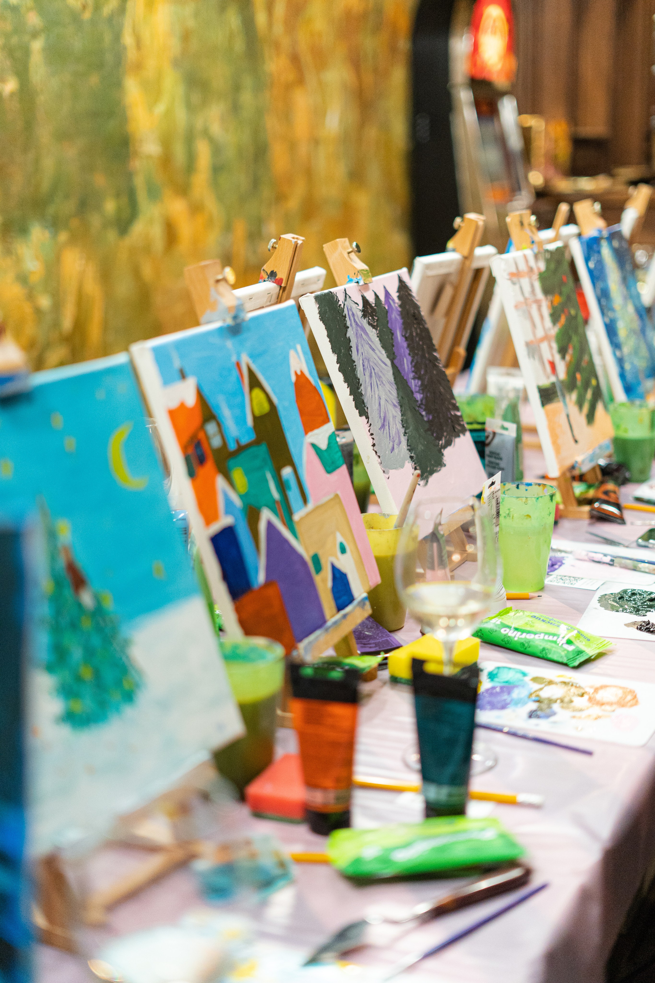 Корпоратив Teach Me Art 2. Портретный фотограф в Москве и Санкт-Петербурге Арина Чех