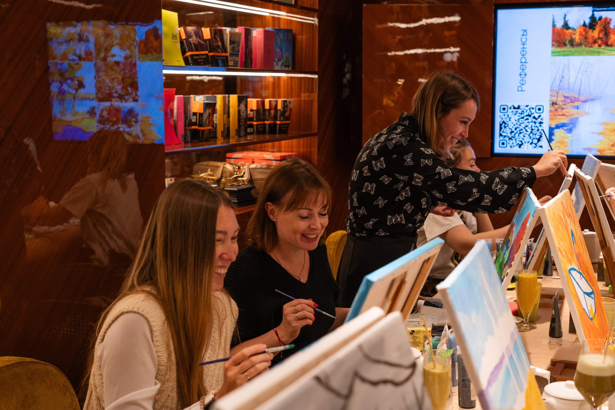 Корпоратив Teach Me Art 3. Портретный фотограф в Москве и Санкт-Петербурге Арина Чех