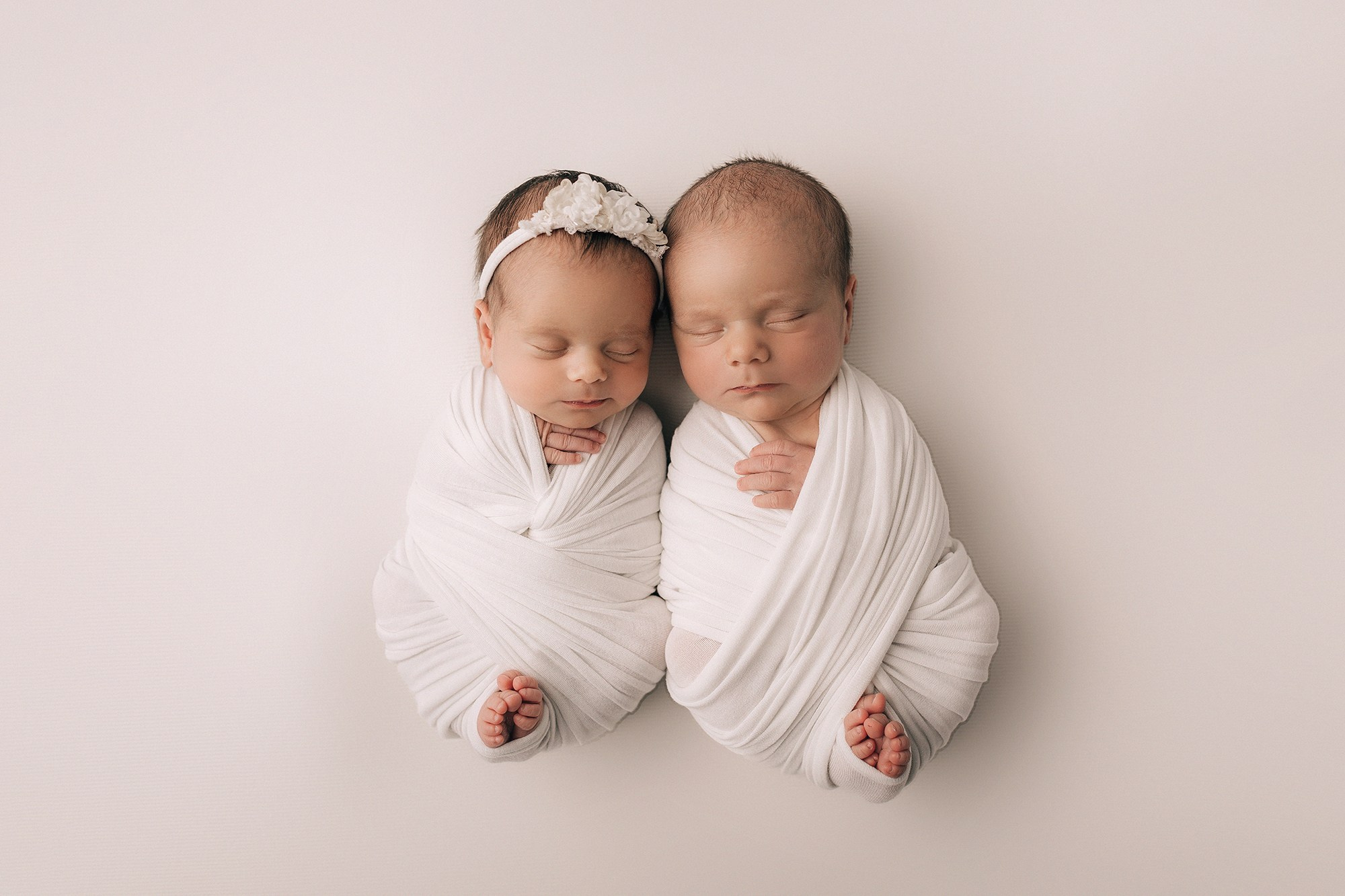 Двойняшки 7 дней. Семейный фотограф новорождённых в Серпухове Юлия Новикова +79637785957