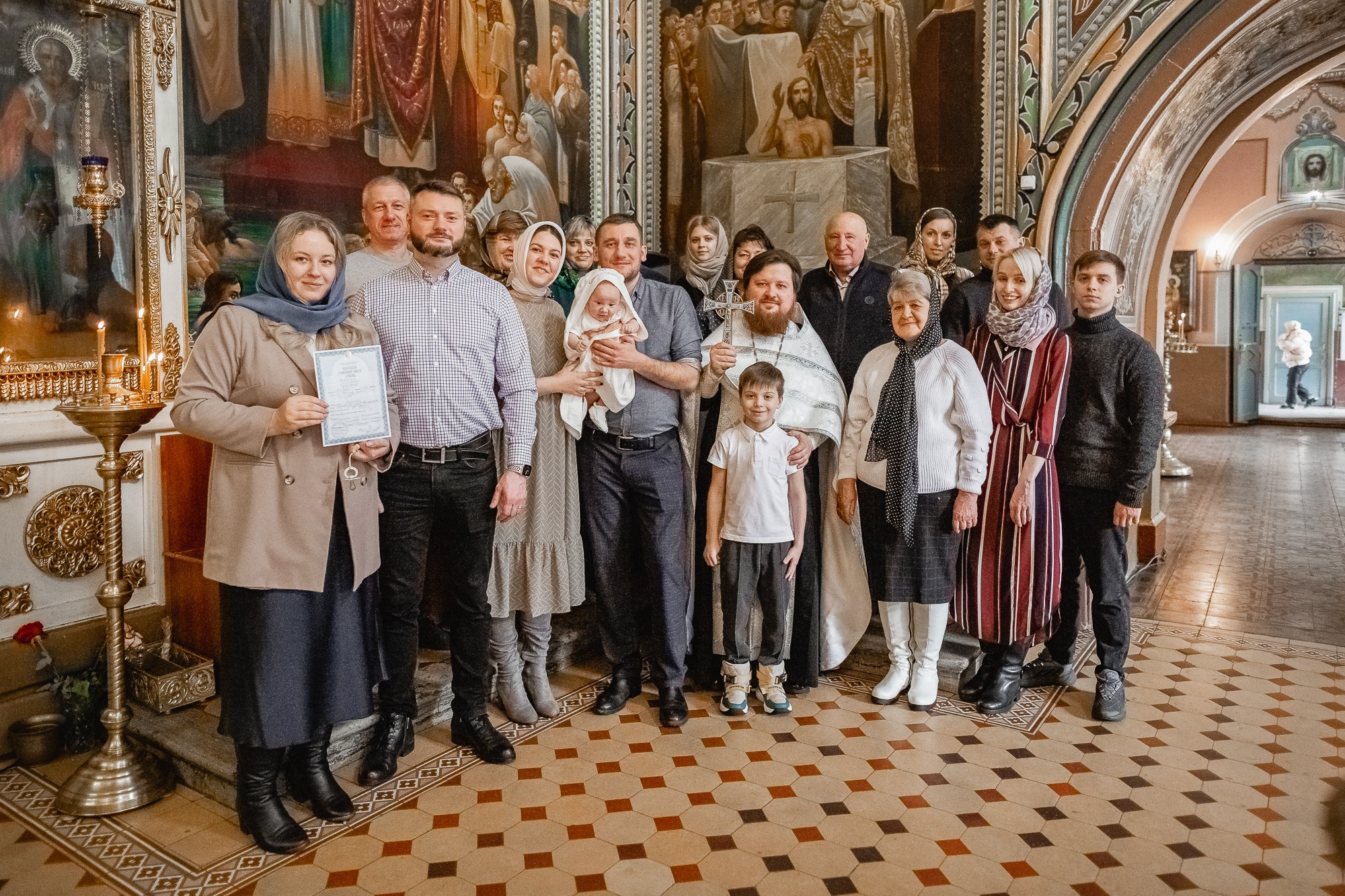 КРЕЩЕНИЕ ВЛАДИМИРА (ц. Илии Пророка). Семейный фотограф новорождённых в Серпухове Юлия Новикова +79637785957