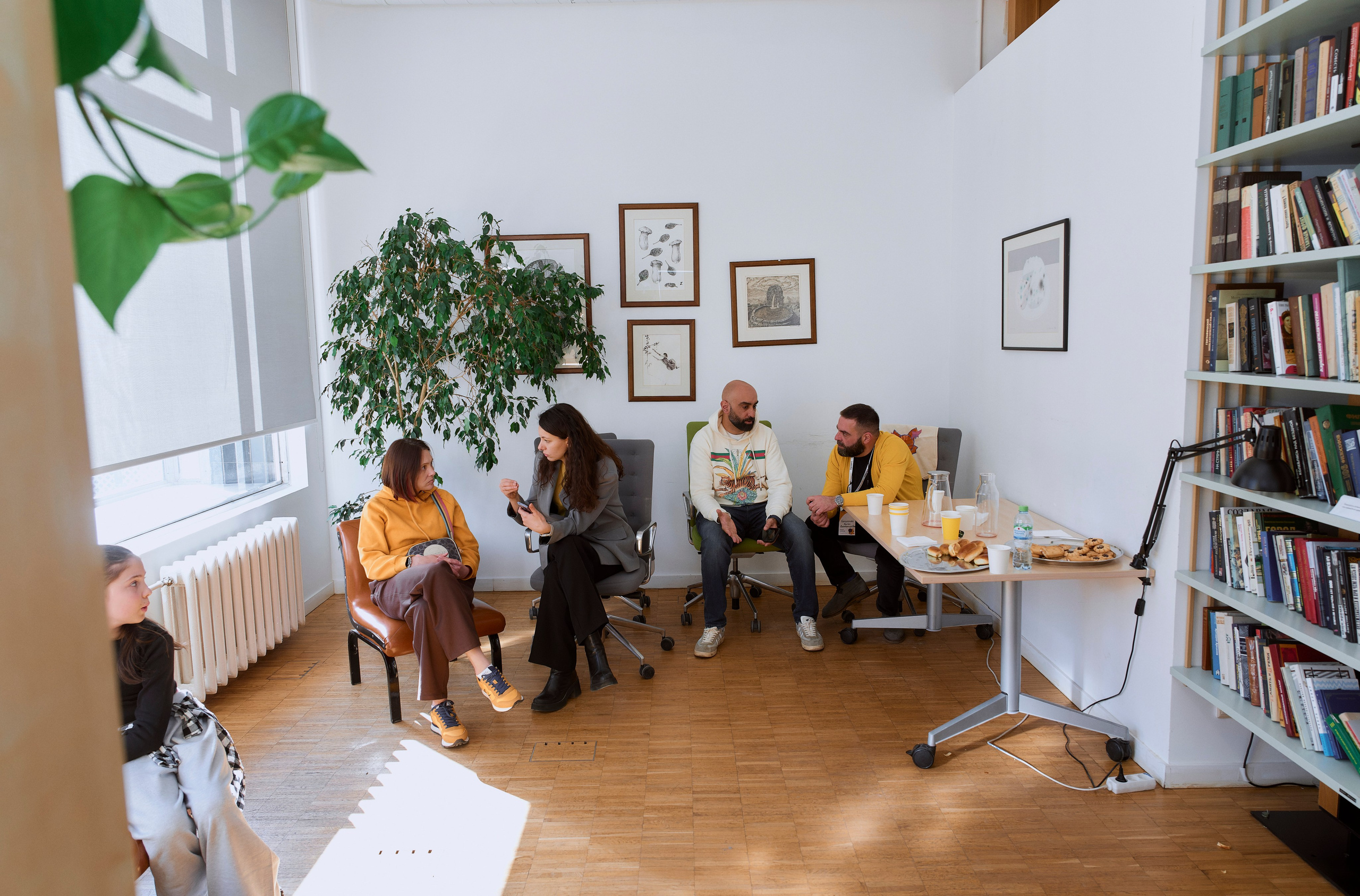 Чтение с Улиткой. Фотограф