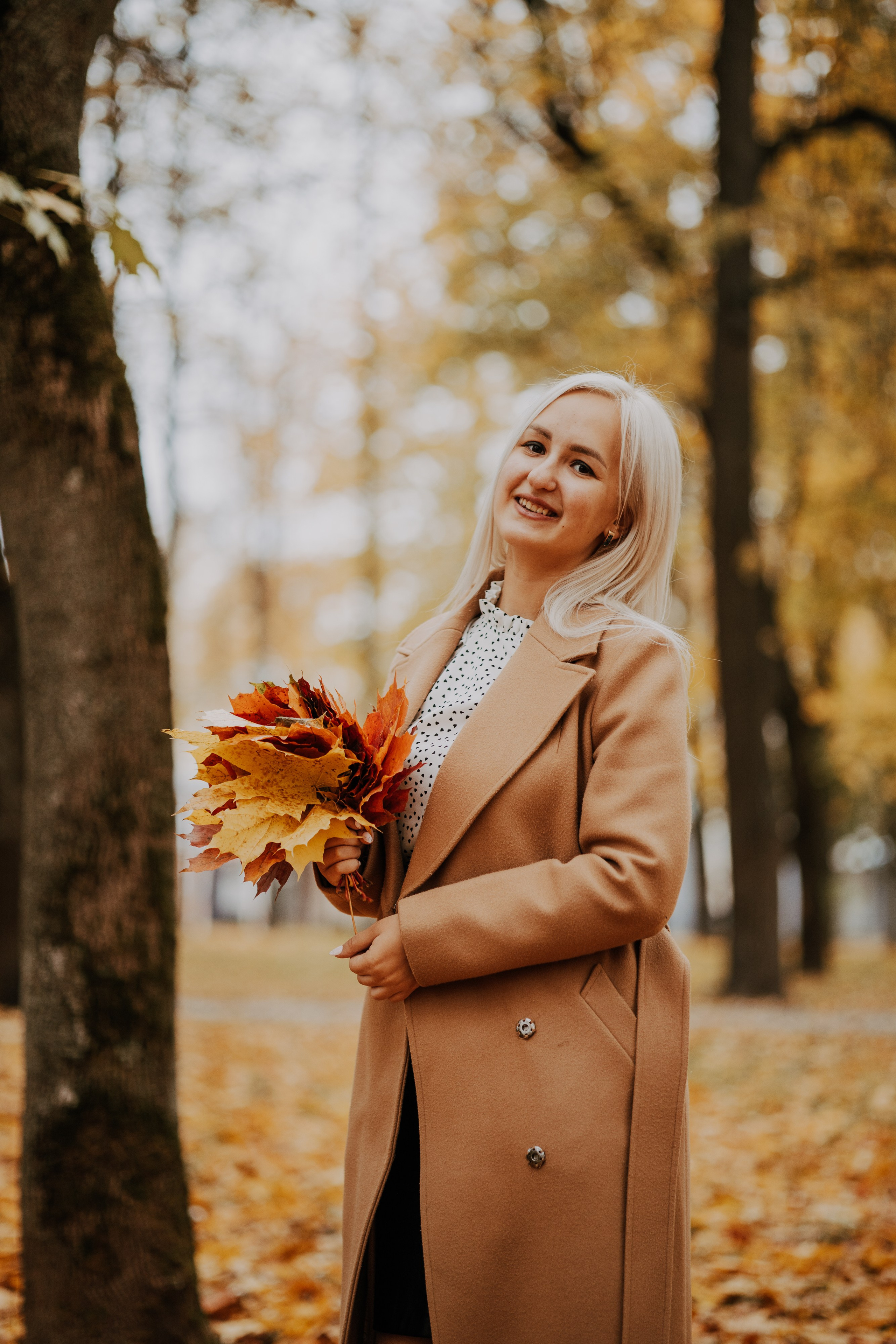 Осенняя прогулка с Марией. Выпускные альбомы в Серпухове