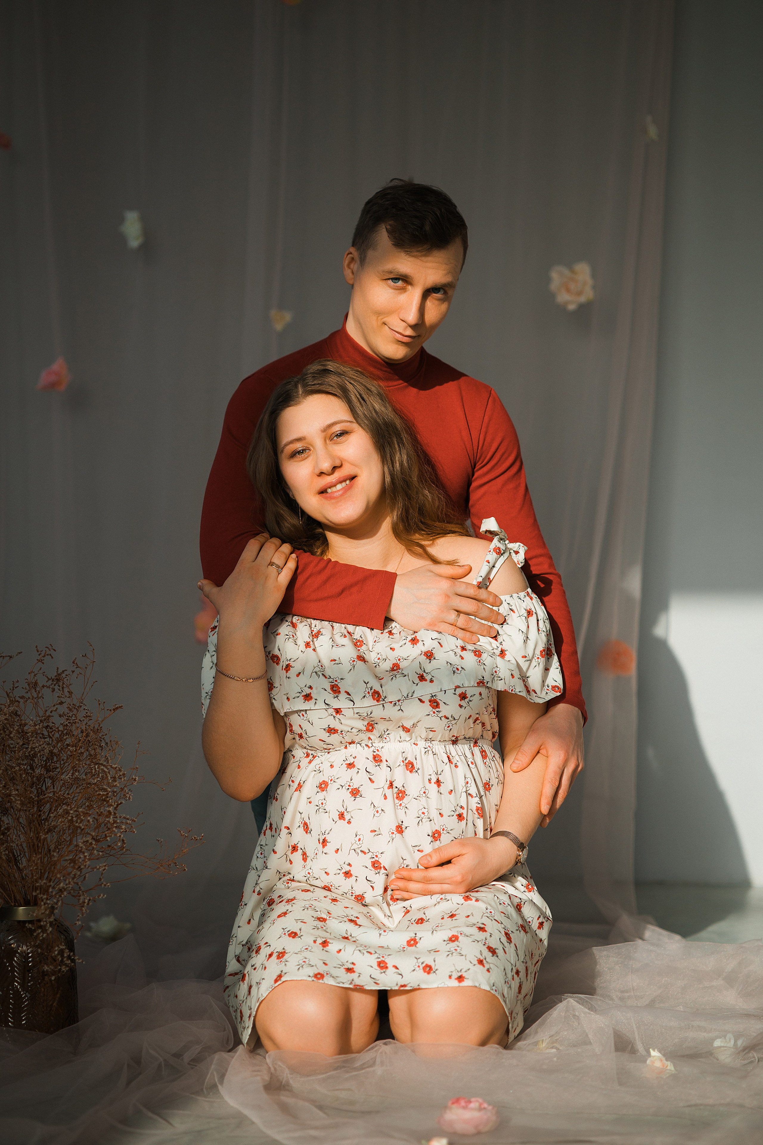 Романтическая фотосъемка в фотостудии. Выпускные альбомы в Серпухове