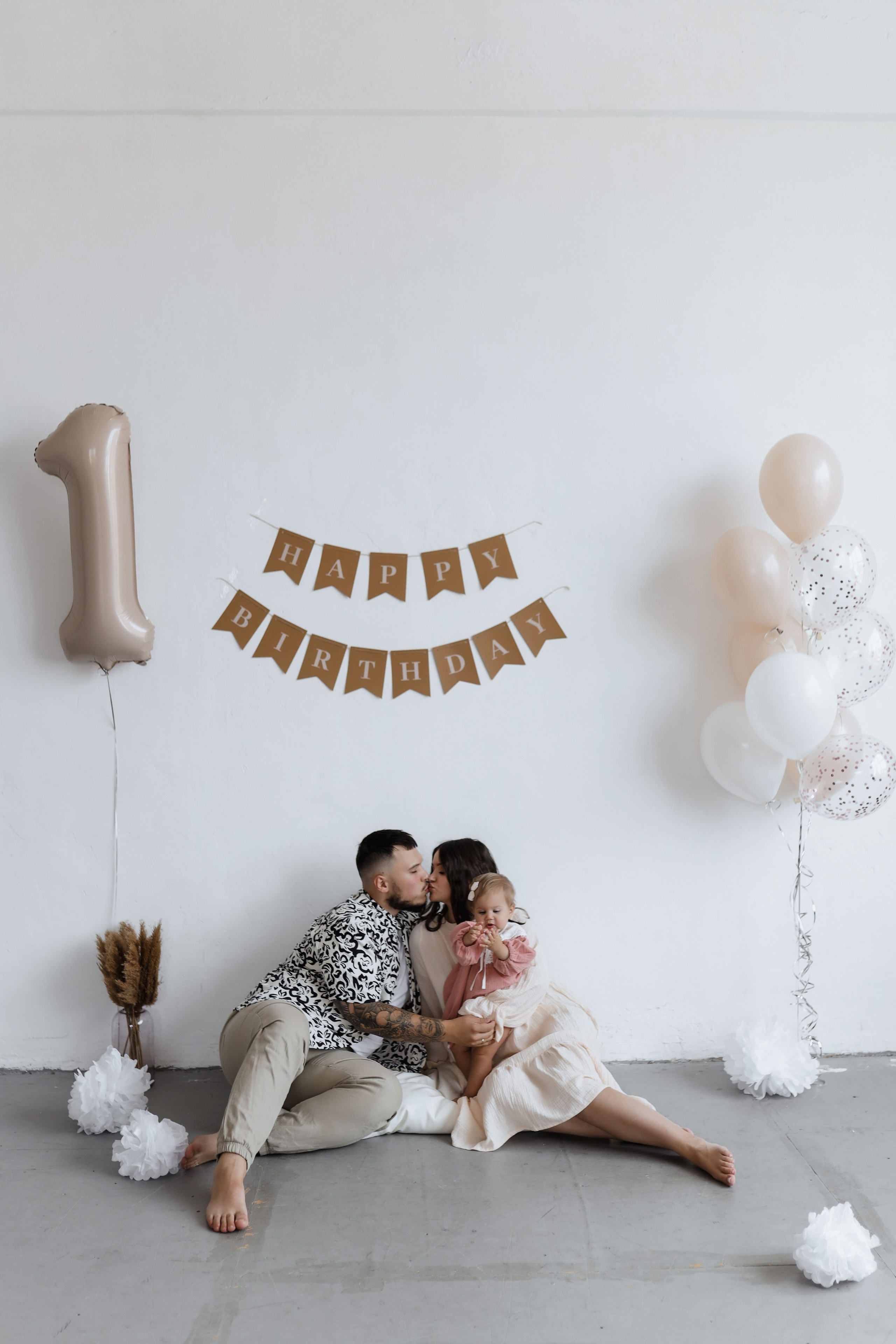 Егор, Юля и малышка Мира