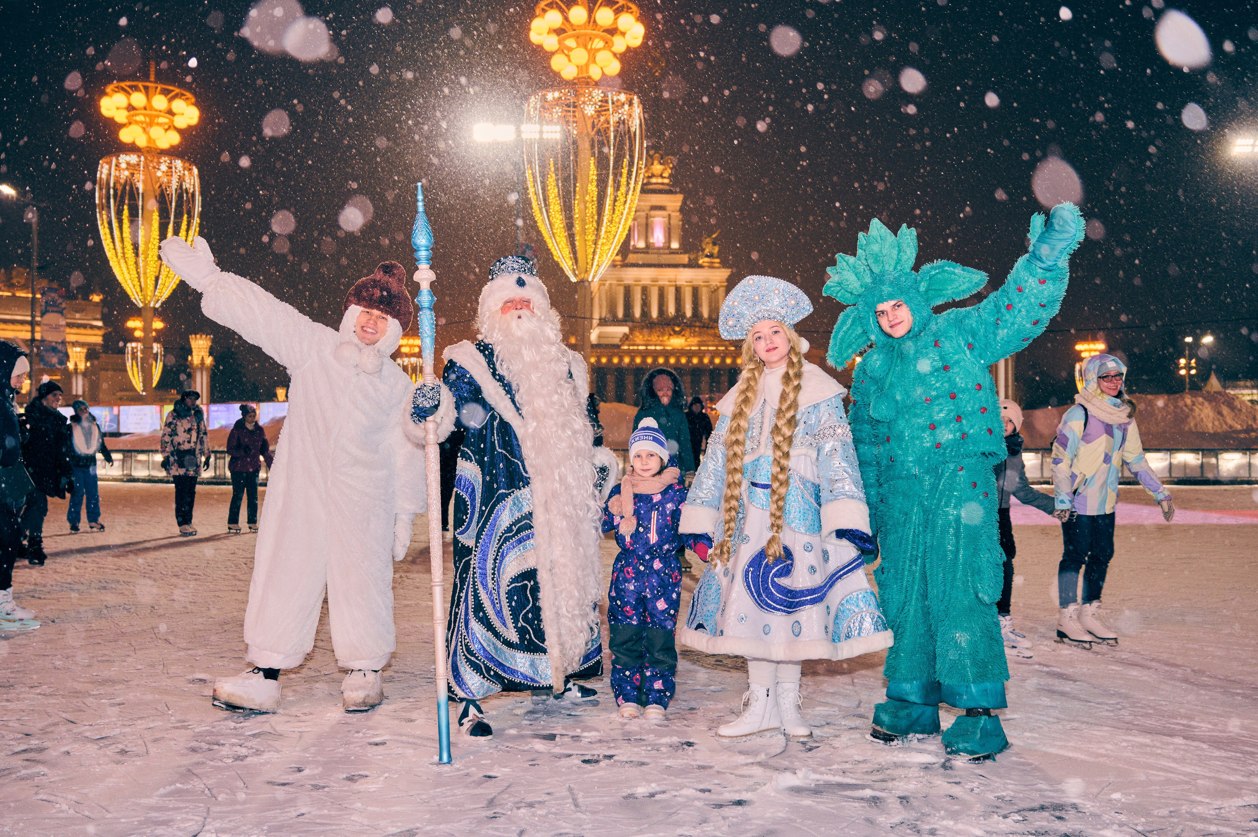 Линия жизни и Дед Мороз на ВДНХ. Никита Хохловский фото и видео продакшн