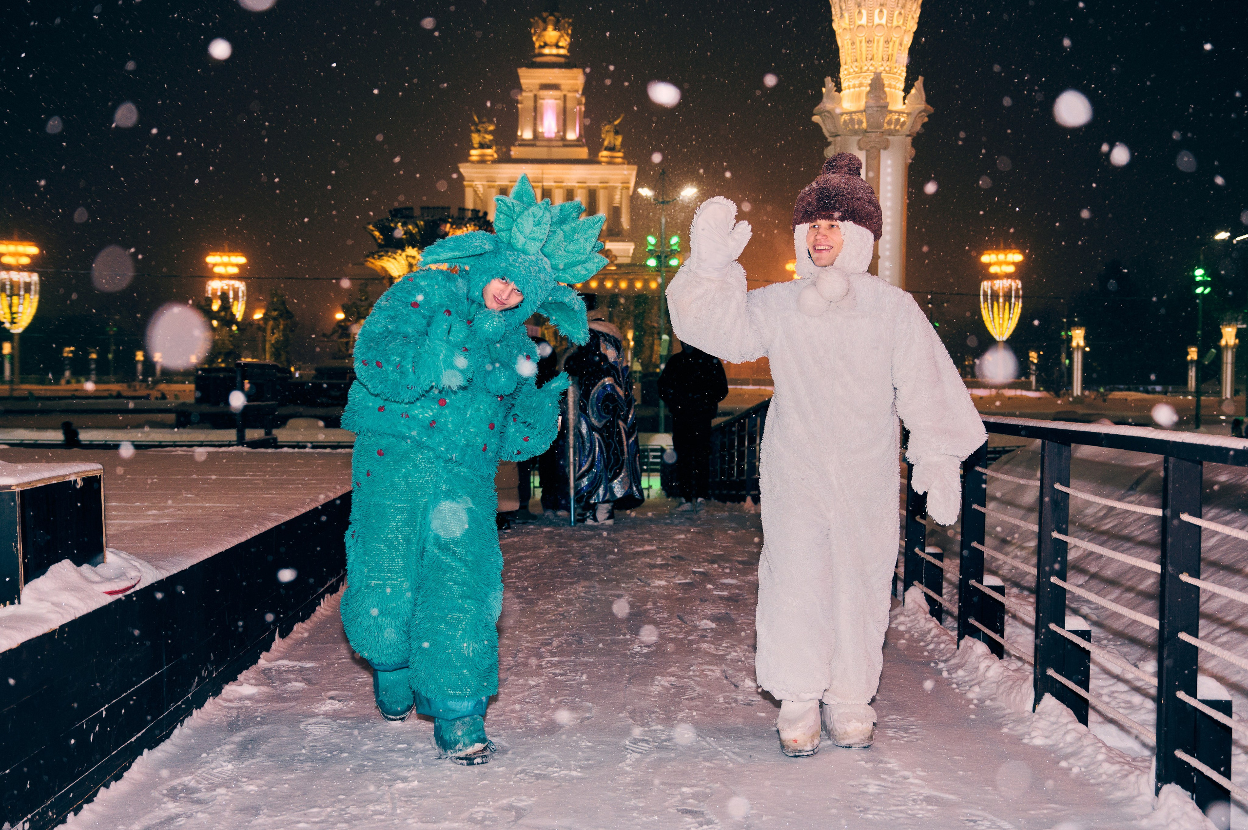 Линия жизни и Дед Мороз на ВДНХ. Никита Хохловский фото и видео продакшн