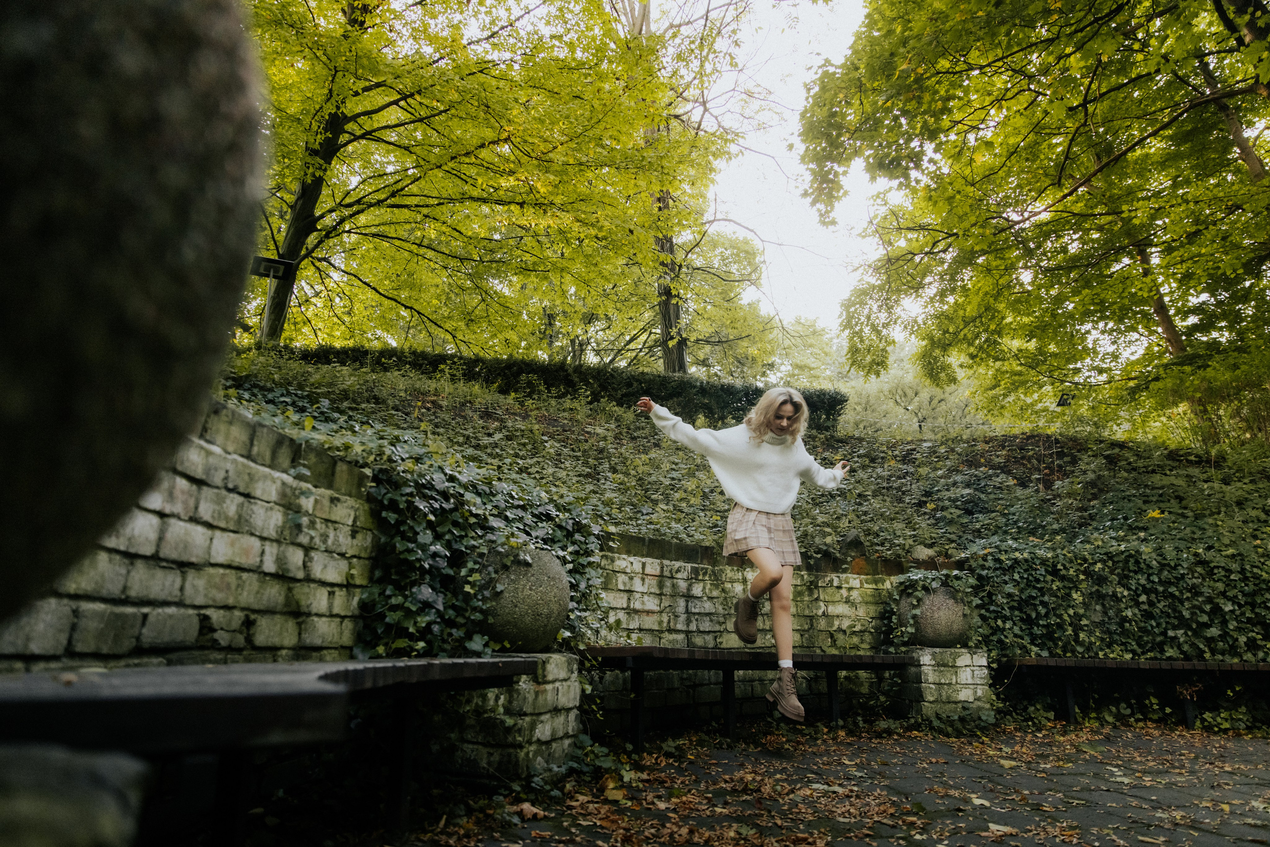 Юля \ Парк. Фотограф Калининград Илья Миллер