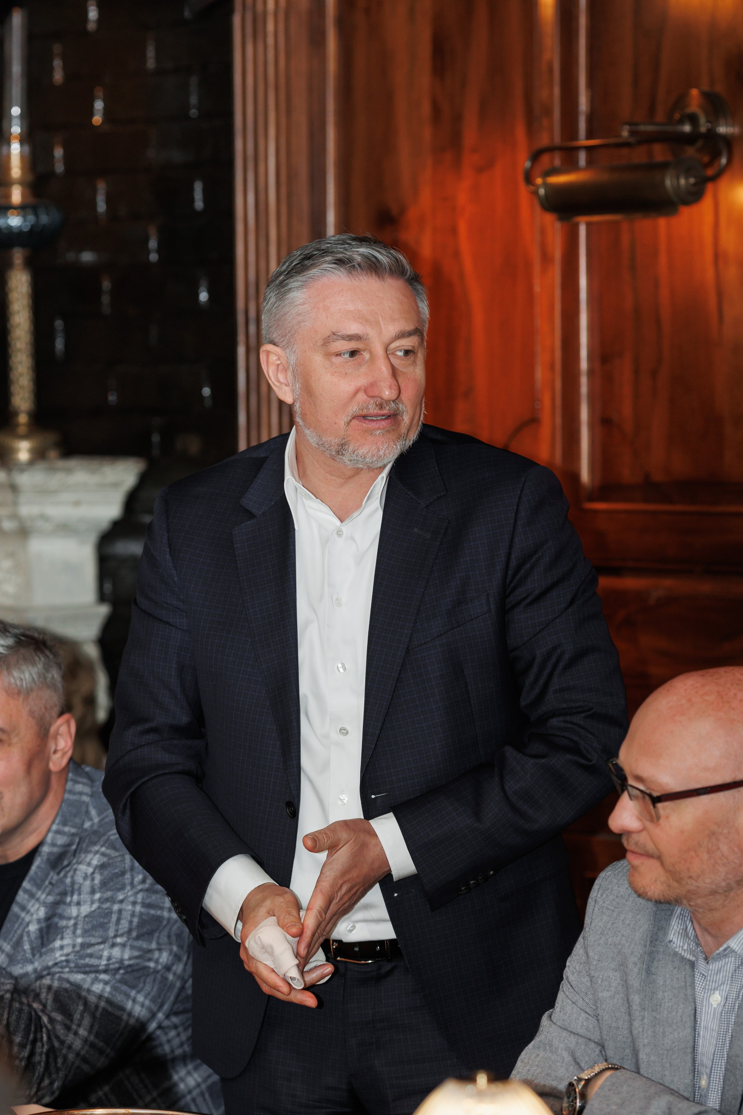 Деловой завтрак, ресторан «Матрешка». Свадебный и репортажный фотограф (Москва, Королев и другие)