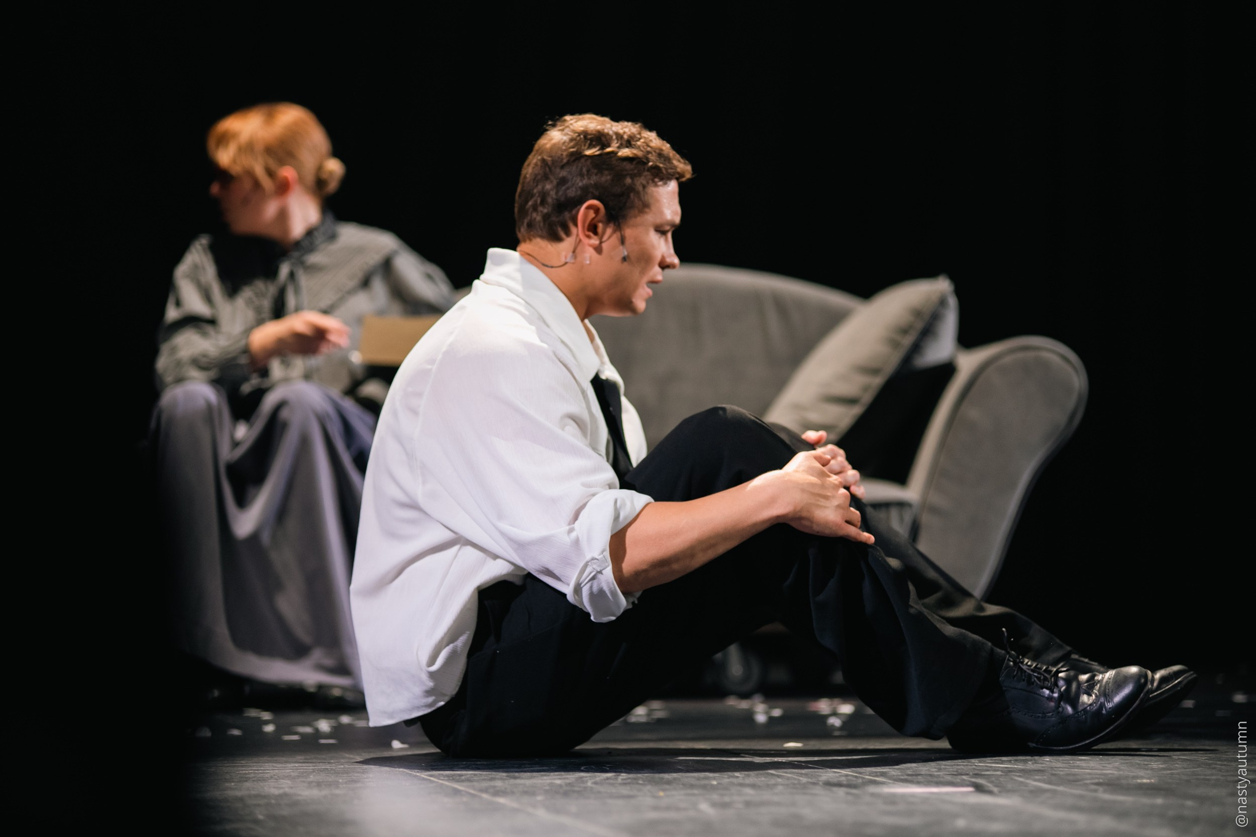 Генеральный прогон «Маяковский. Я сам.». Репортажный и концертный фотограф в Москве Анастасия Осень