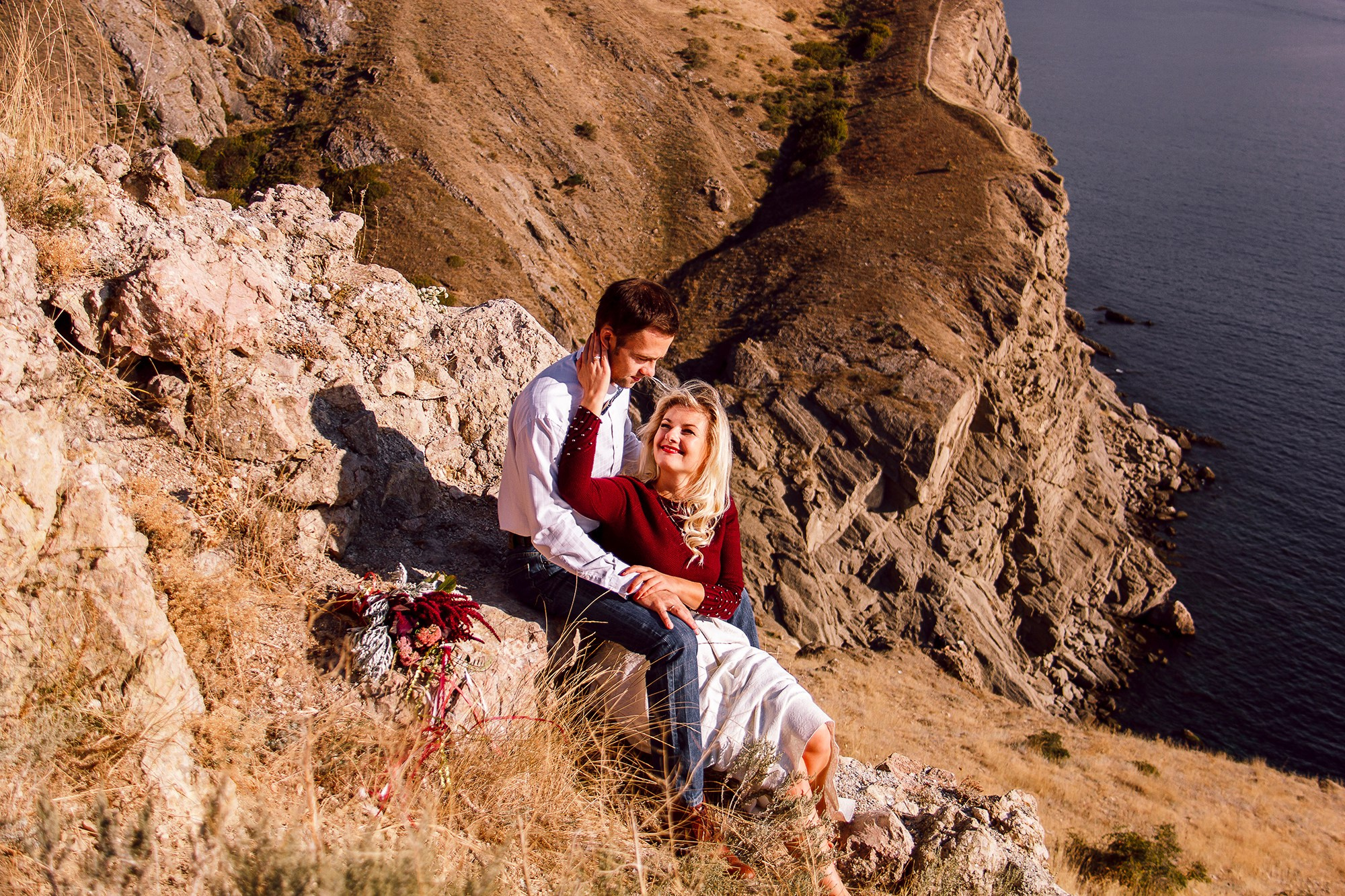 Love Story Анна и Владимир. Балаклава. Свадебный и семейный фотограф в Евпатории Зайцева Надежда