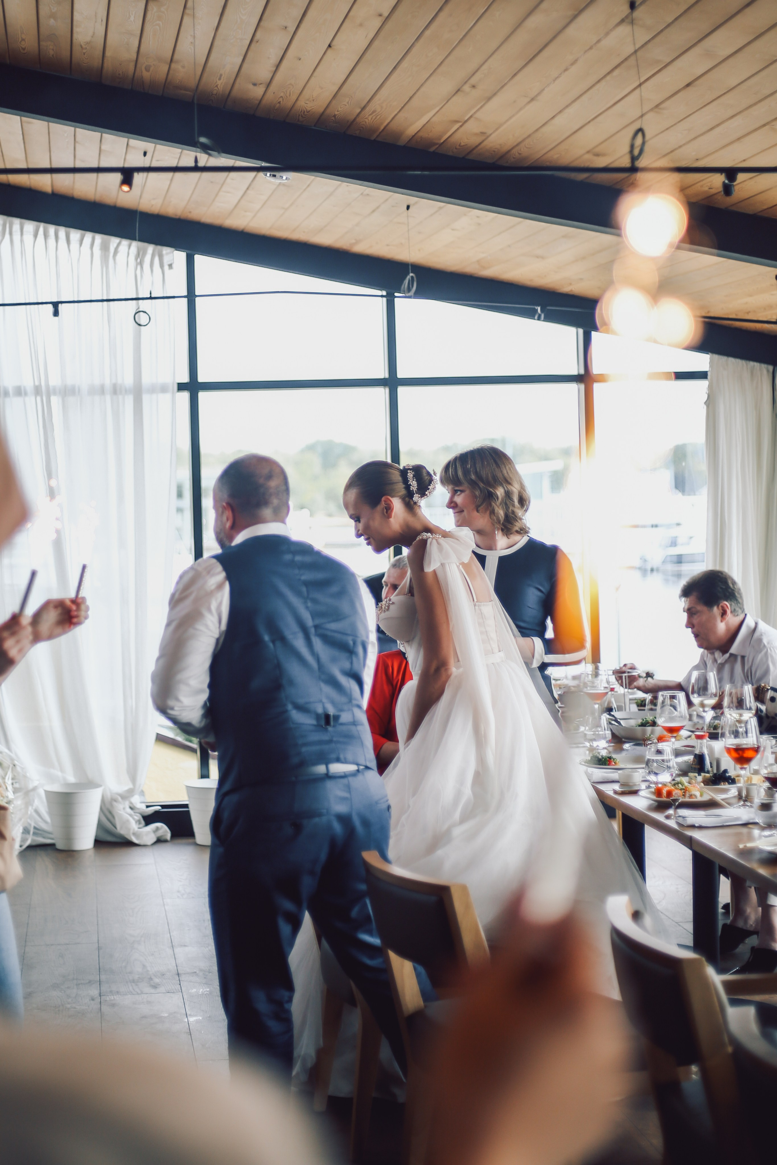 Свадьба, Ресторан «Vодный». Фотограф Анастасия Залевская