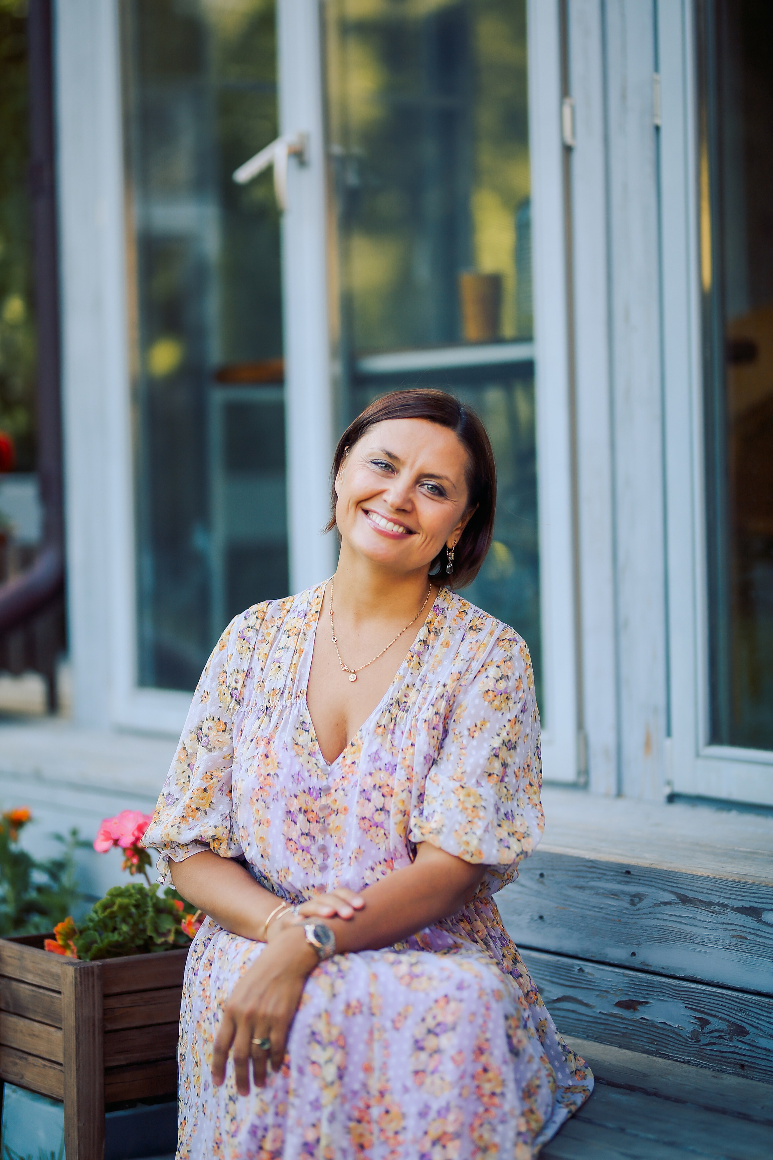 Юлия с семьей. Фотограф Анастасия Залевская