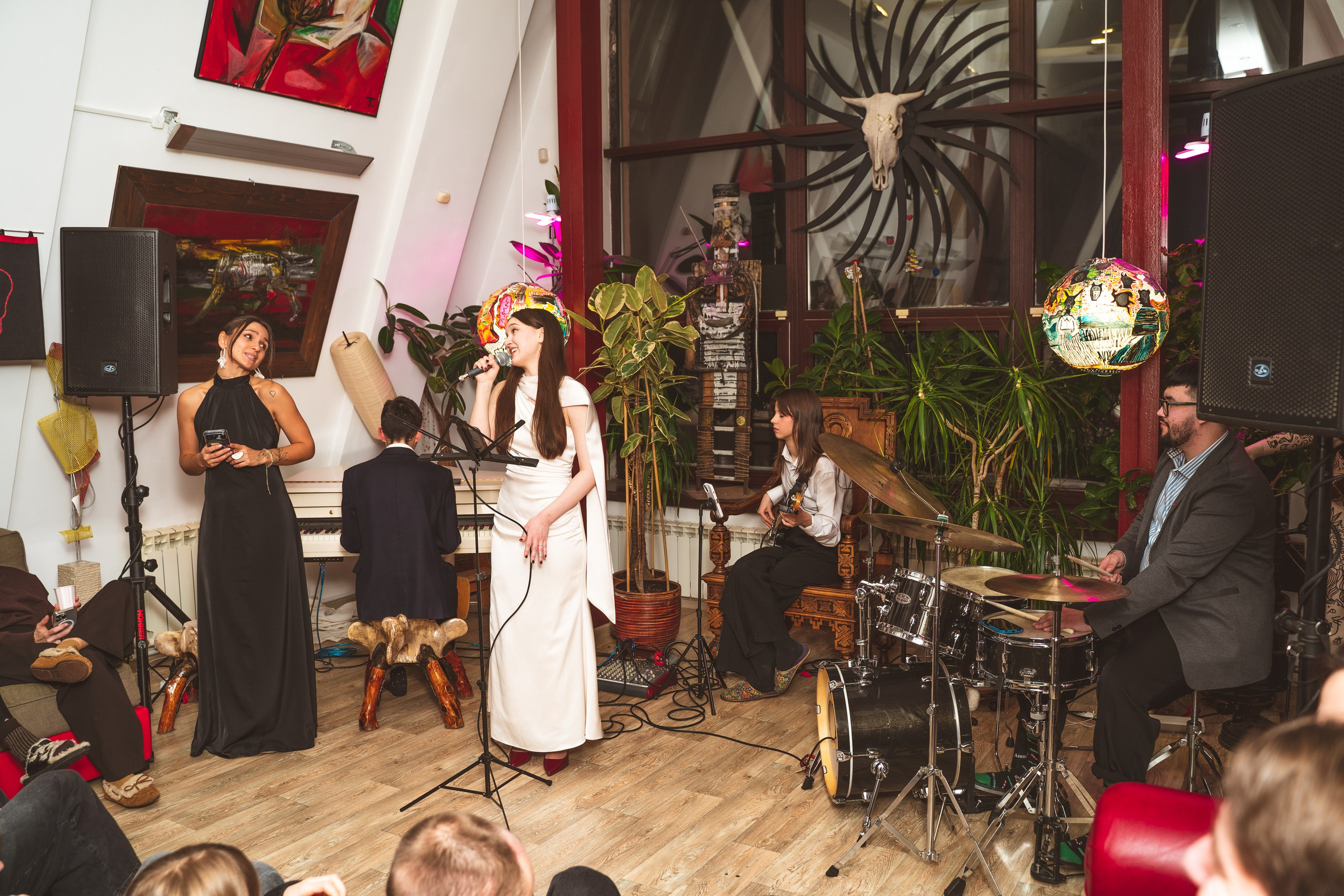 Новогодний джазовый вечер в «Доме Карлсона». Свадебный и репортажный фотограф в Уфе| Осетрова Ольга