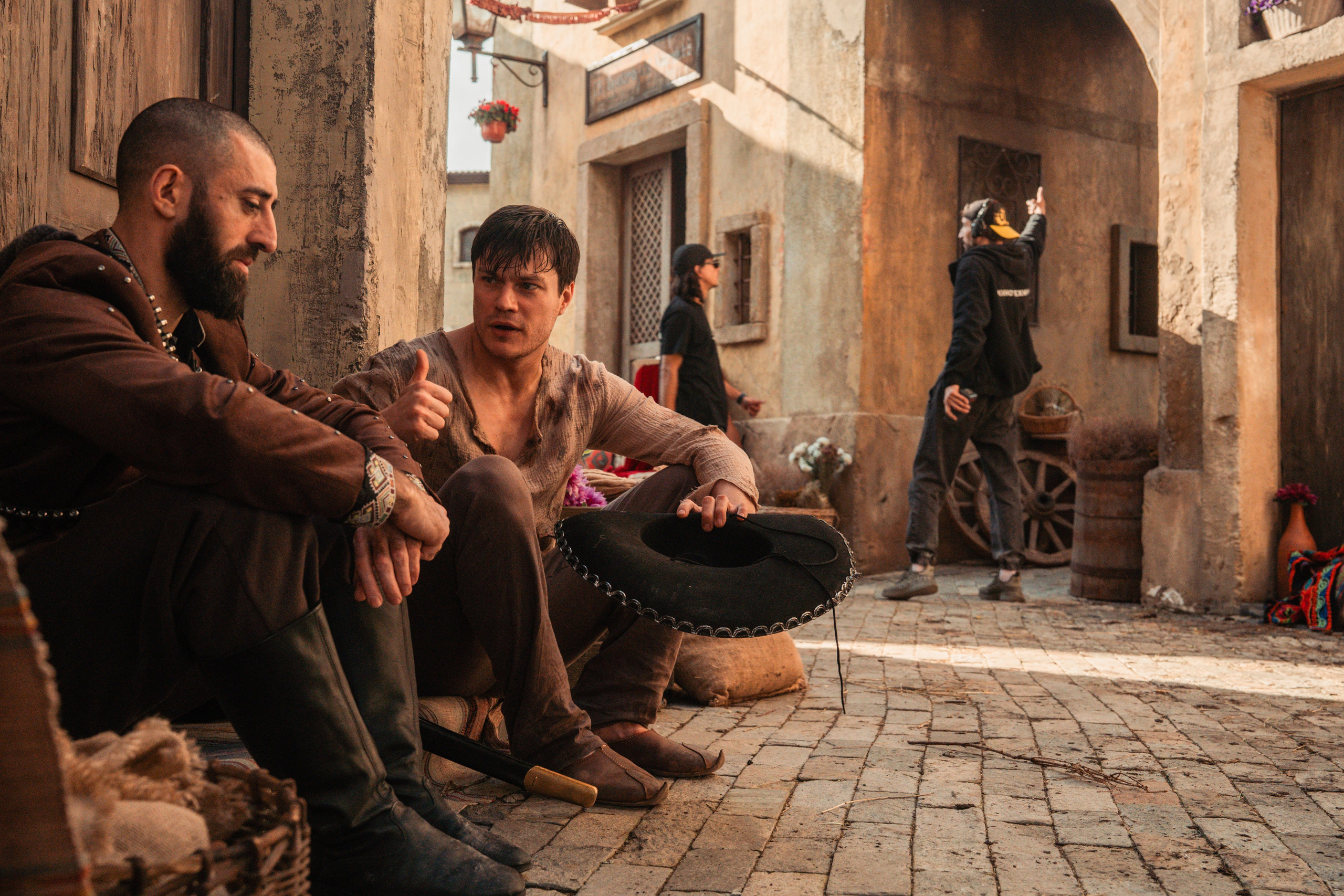 Behind the scenes of a series “Dubrovsky. Russian Zorro” TNT Premier. Beardy Pix