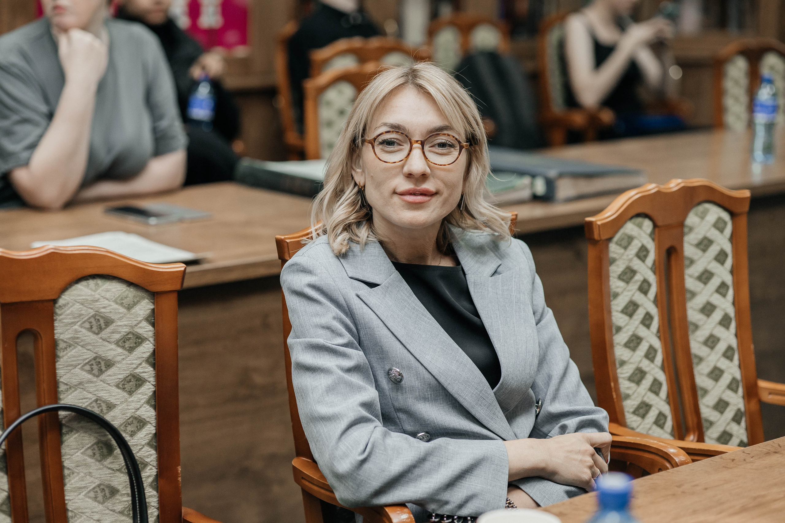 Награждение шахматной федерации