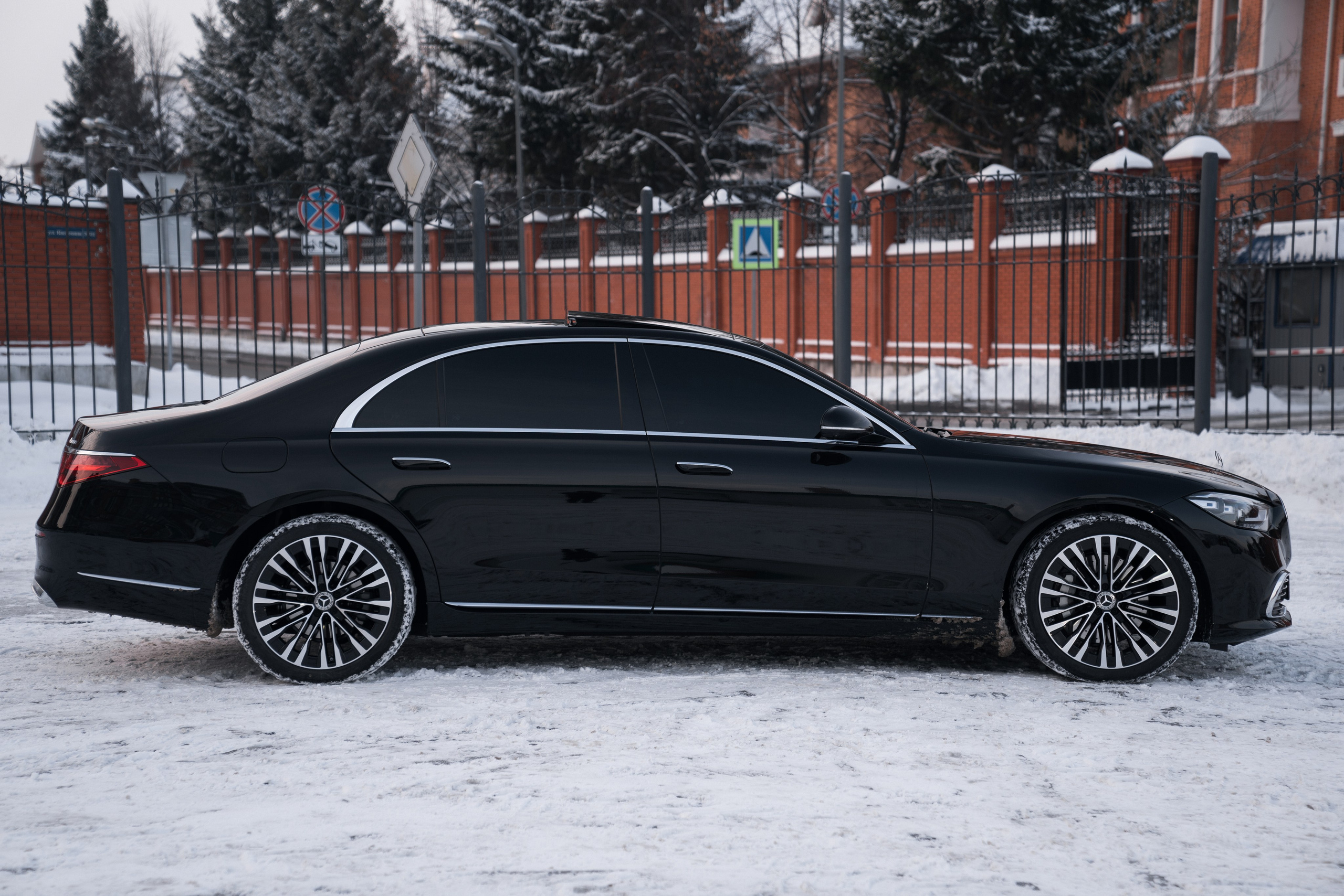 Mercedes-Benz S450. Идеальные портреты для соцсетей — Фотограф Ленар