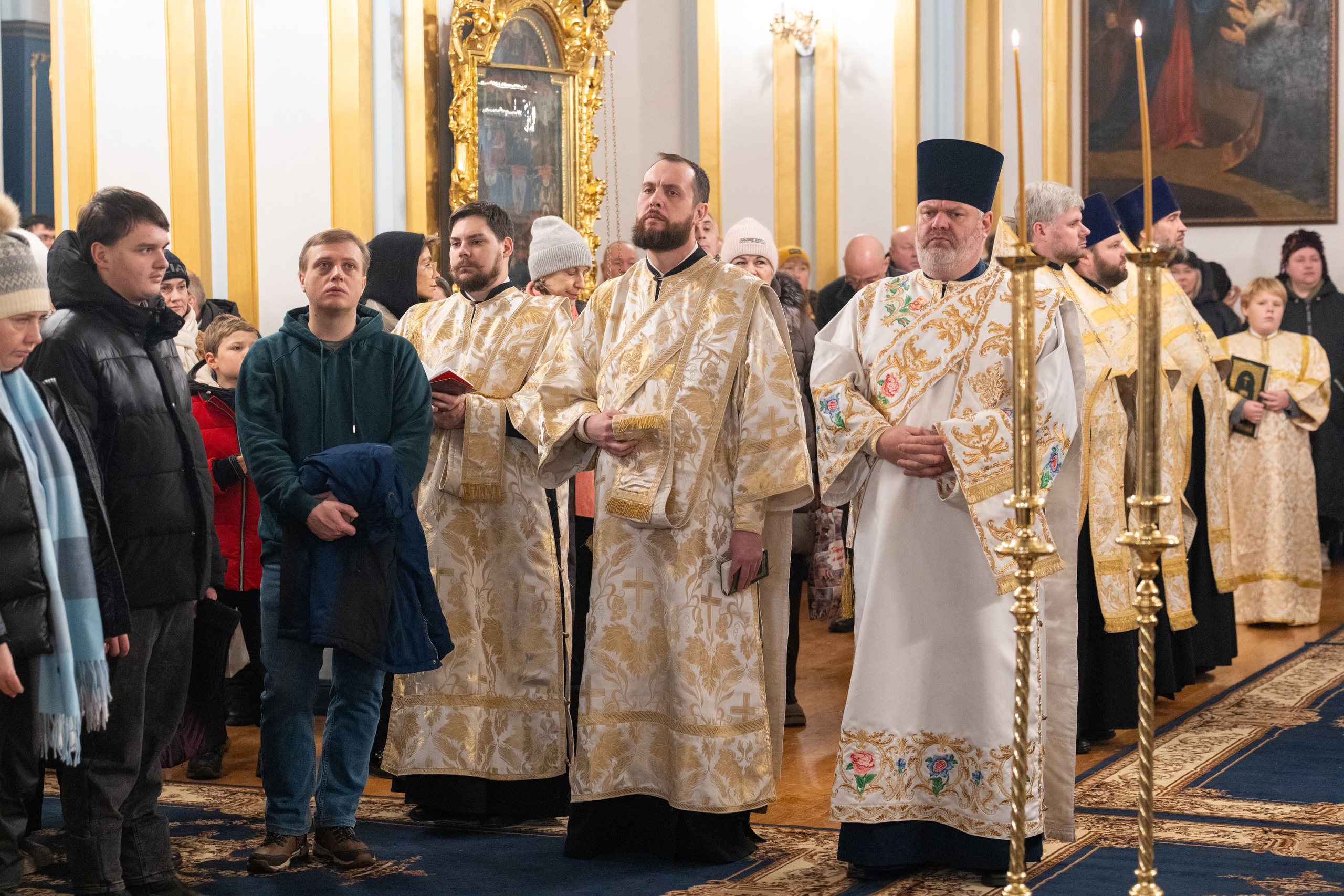 Праздничное бдение в Николо-Богоявленском морском соборе. НИКОЛО-БОГОЯВЛЕНСКИЙ МОРСКОЙ СОБОР