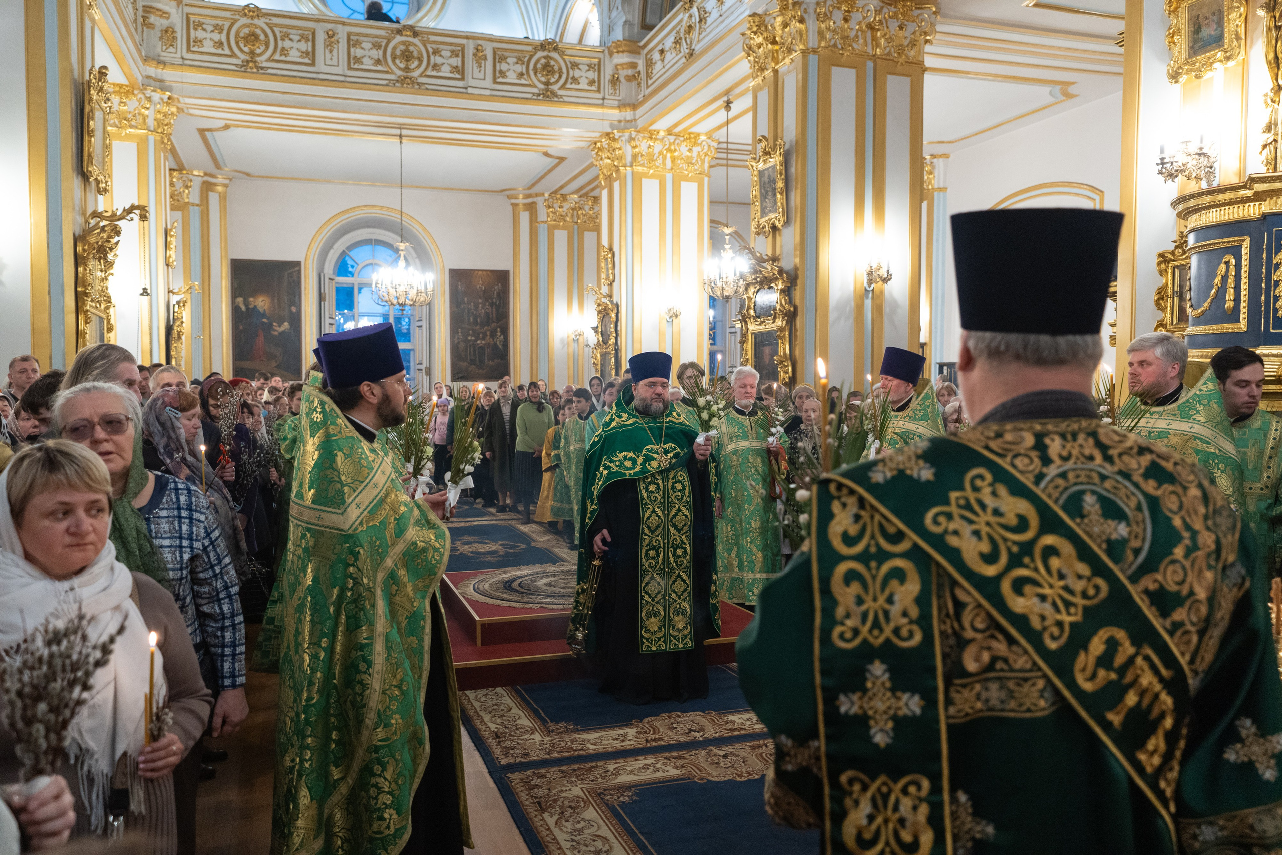 Суббота 6-й седмицы, ваий. Лазарева суббота. Воскрешение прав. Лазаря. НИКОЛО-БОГОЯВЛЕНСКИЙ МОРСКОЙ СОБОР