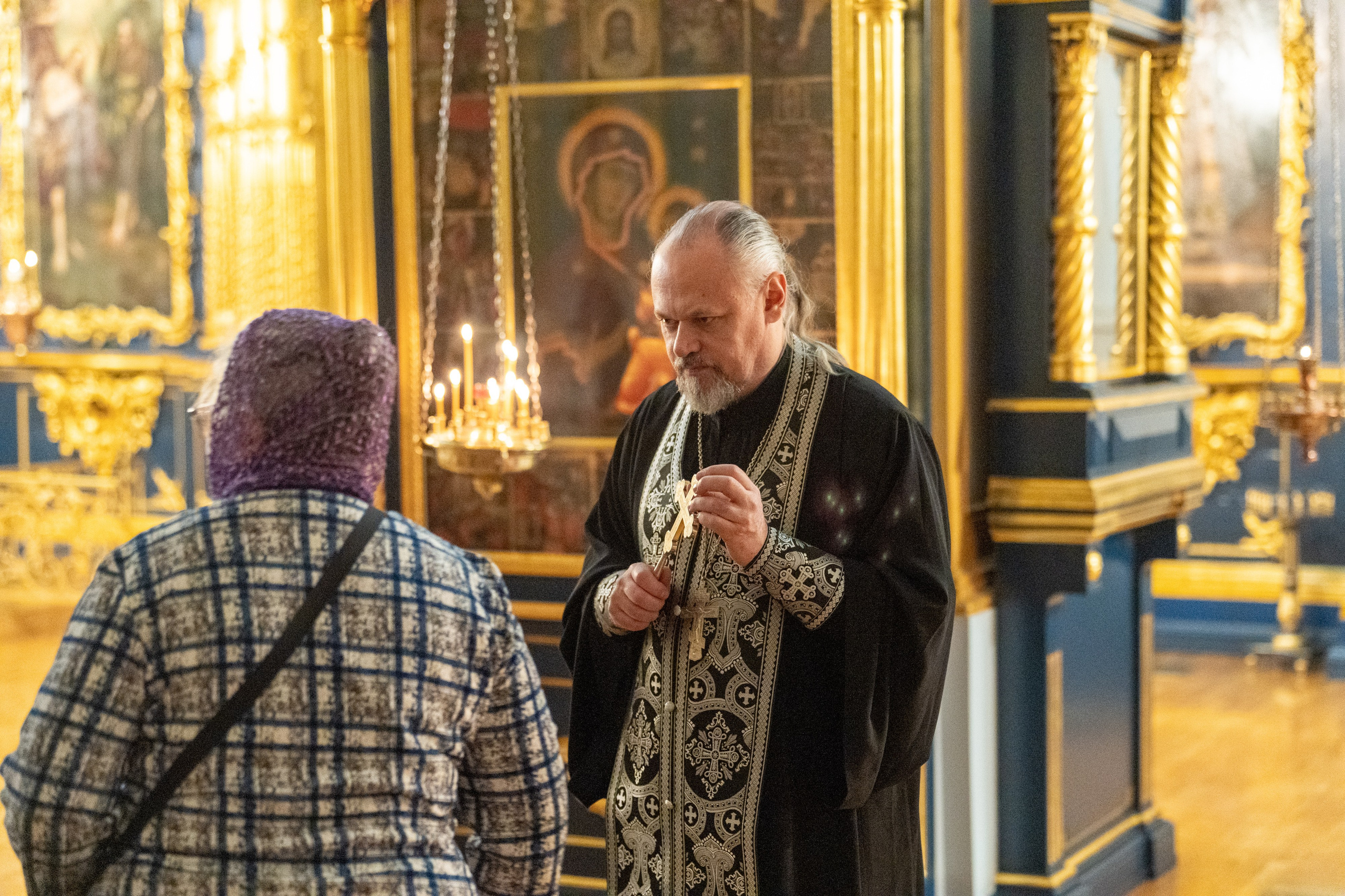 Великая вечерня. Чин прощения. НИКОЛО-БОГОЯВЛЕНСКИЙ МОРСКОЙ СОБОР