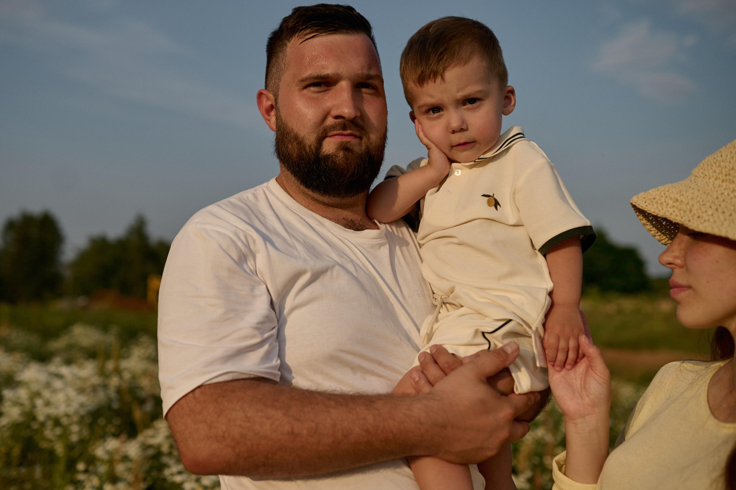 Рома, Оля, Максим и ромашки. Семейный и свадебный lifestyle-фотограф в Москве Мария Петрова