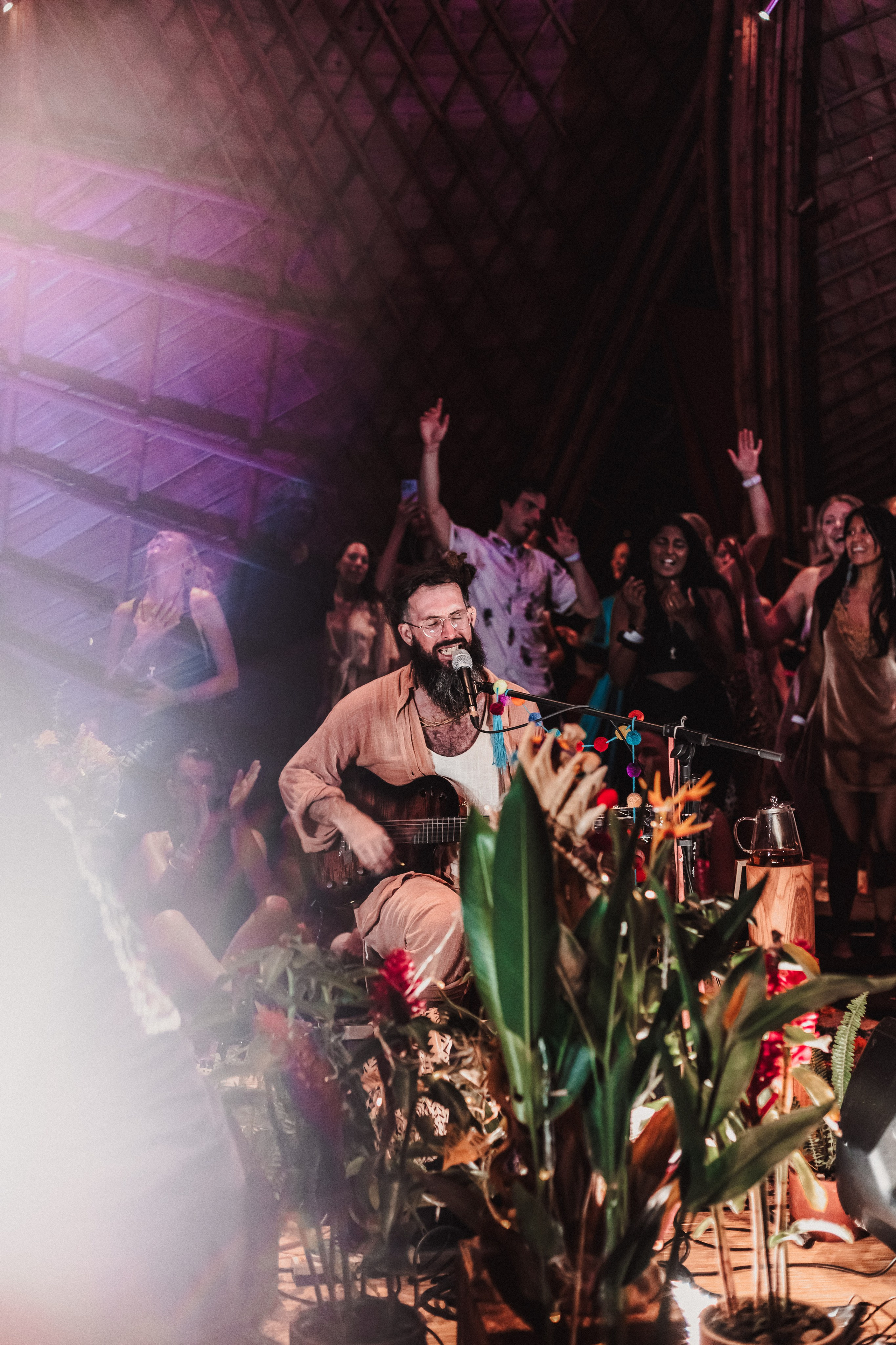 Hanuman Project kirtan at Alchemy march. Mariam Bagdasaryan