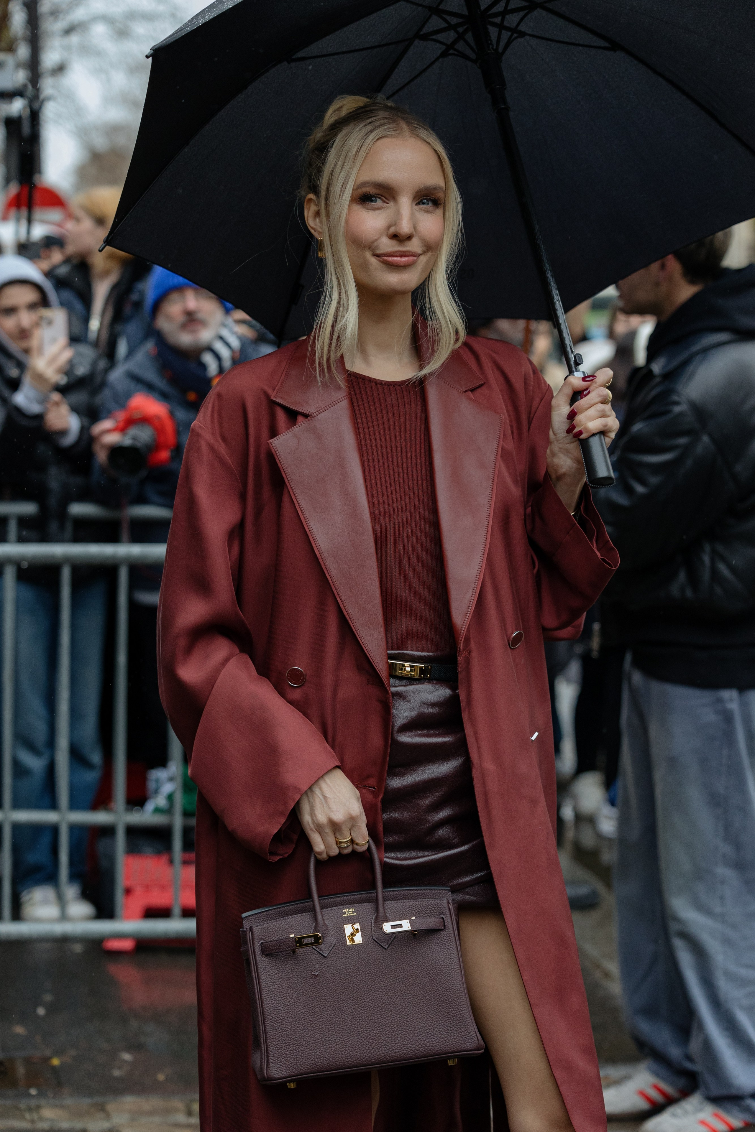 HERMES PFW WOMENSWEAR FALL-WINTER 24/25. Photographer in Milan Ivan Goncharov