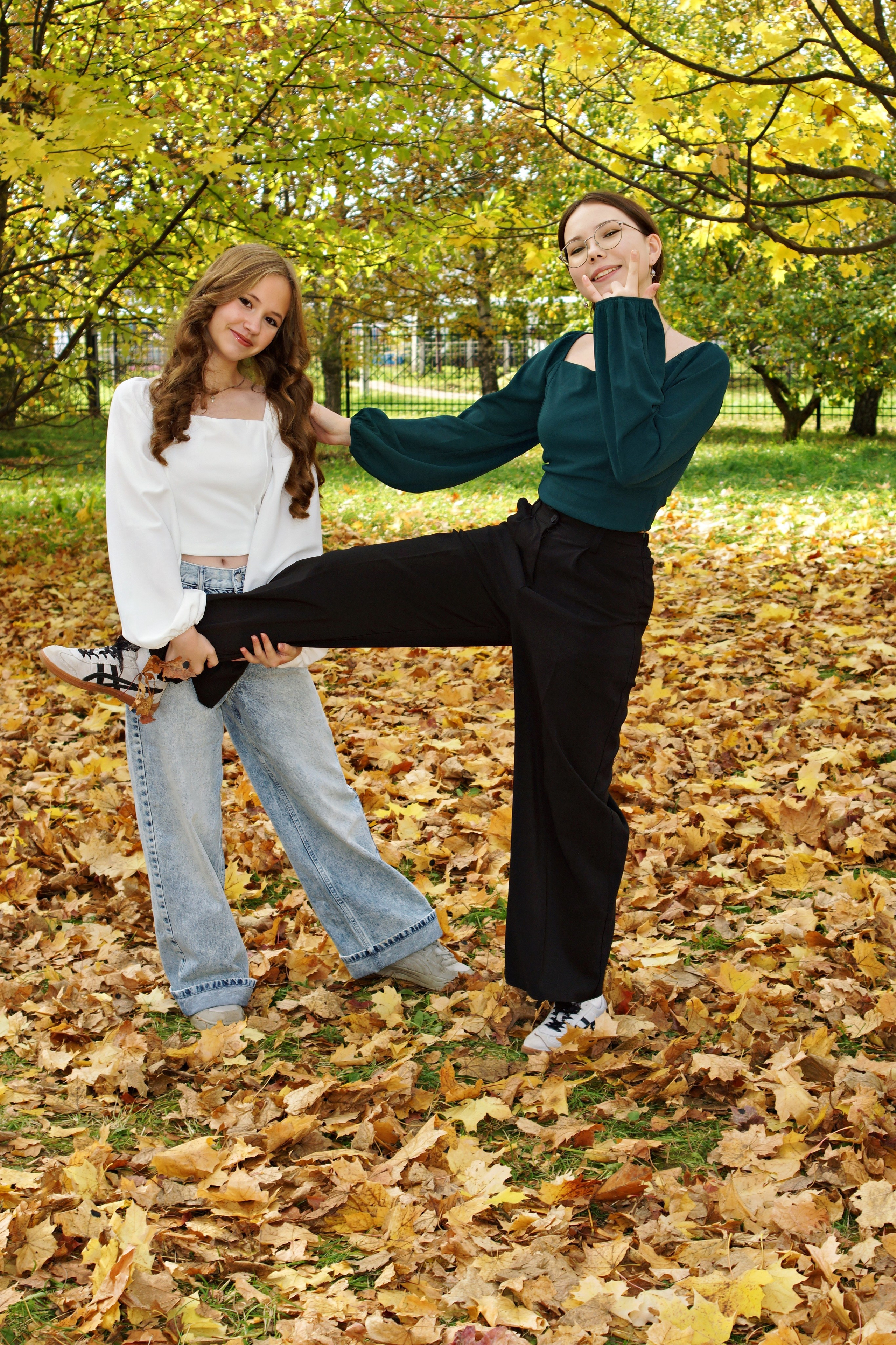 Осенняя фотосессия в школе г. Йошкар-Ола