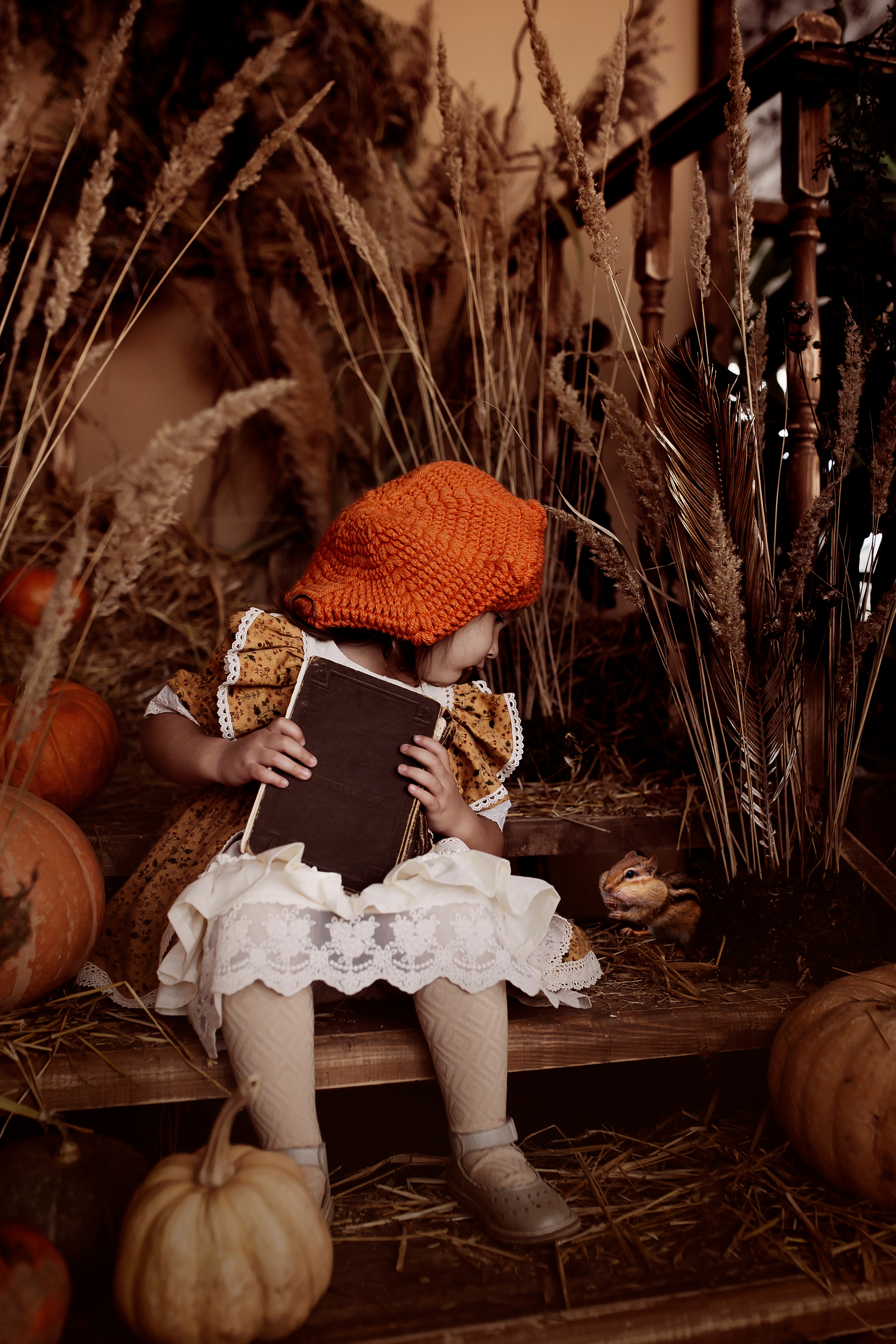 София тыквы бурундук. Семейный и детский фотограф в Ижевске Анастасия Камариттинова