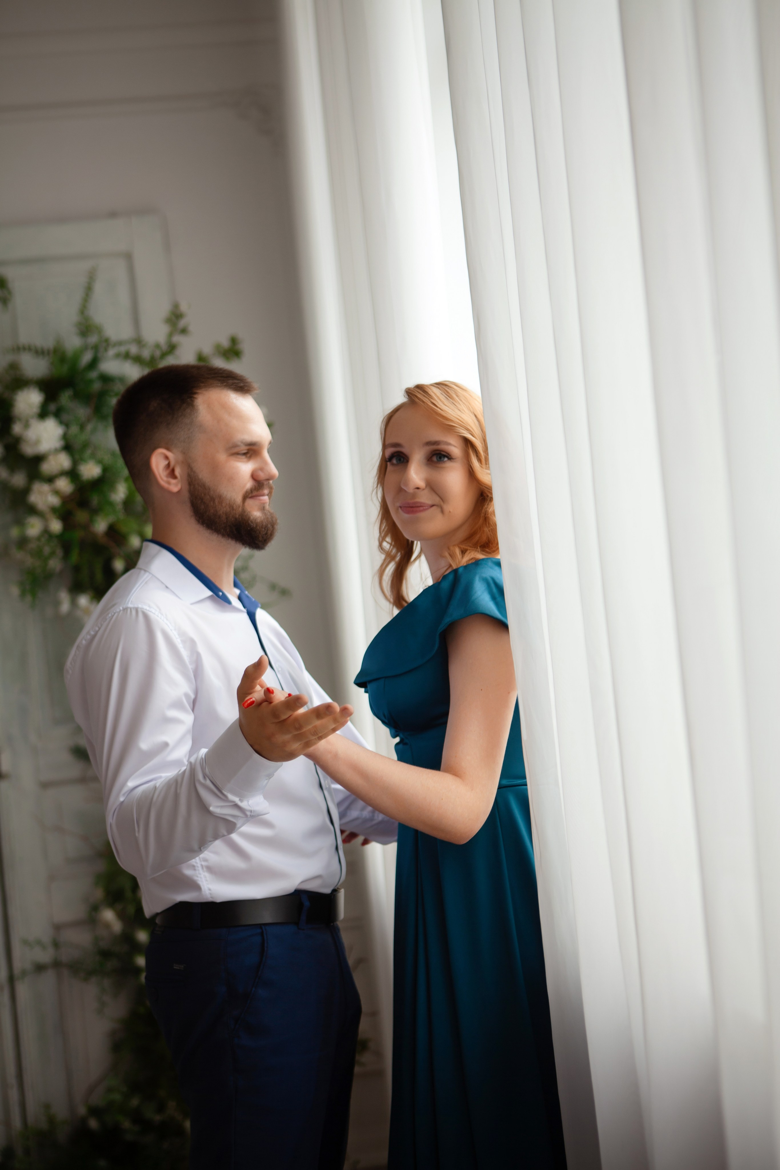 Love story в студии. Фотограф Ставрополь Пятигорск Елизавета Дарина