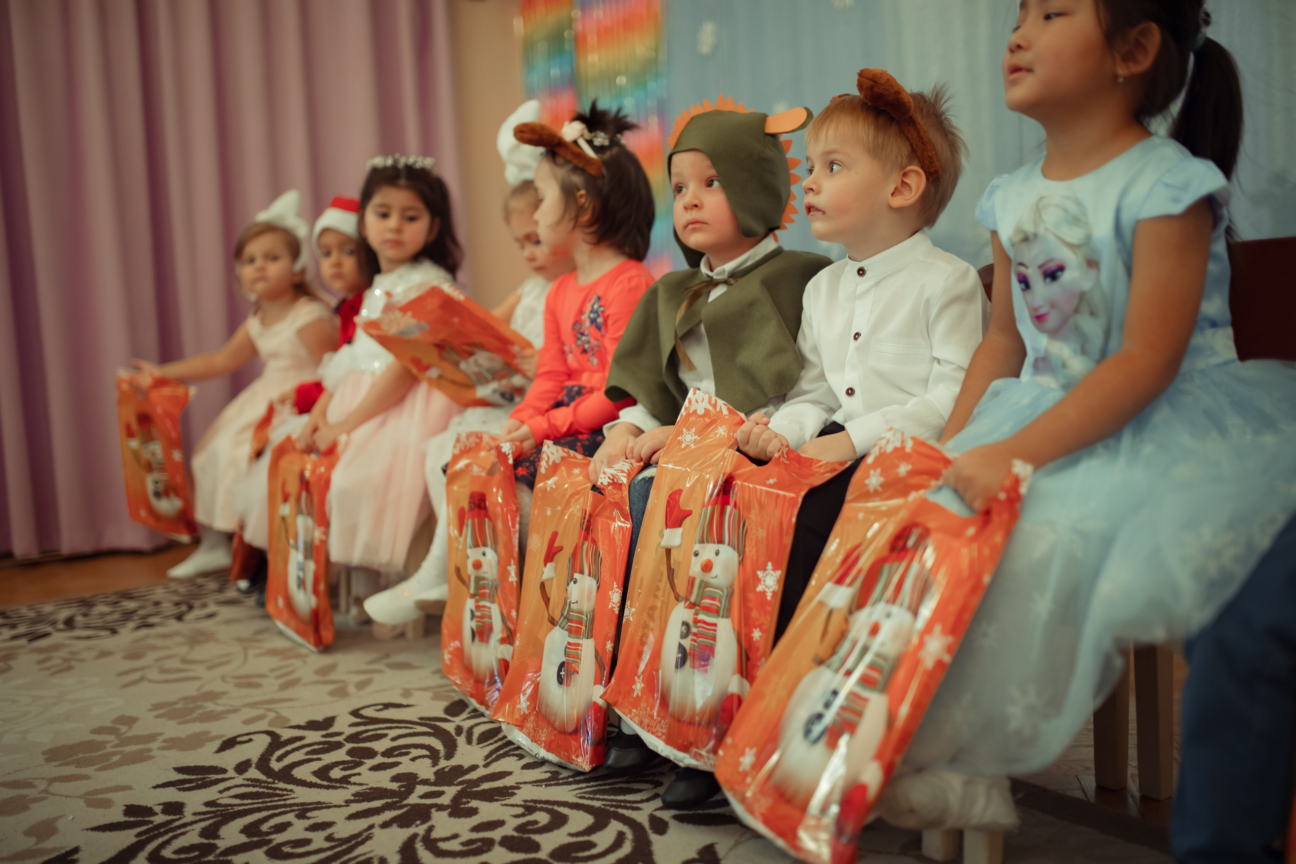 Новогодний утренник в детском саду. Семейный и детский фотограф в Москве Дорогова Екатерина